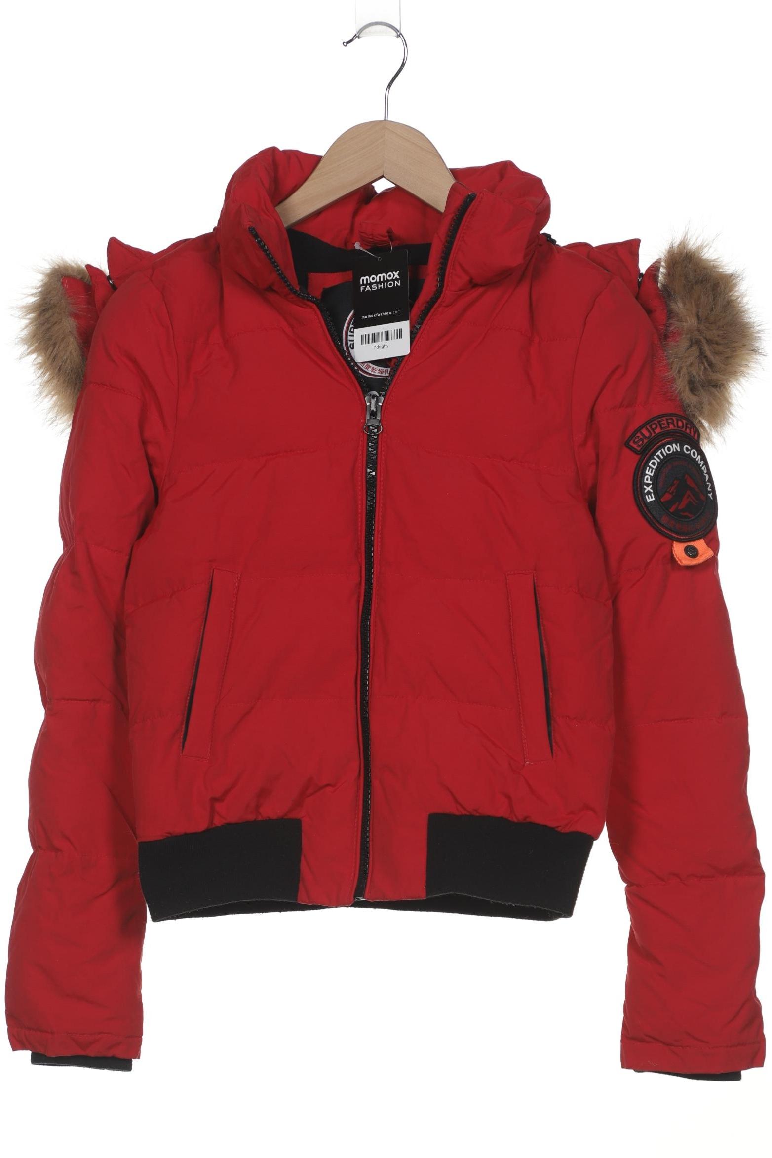 

Superdry Damen Jacke, rot, Gr. 34