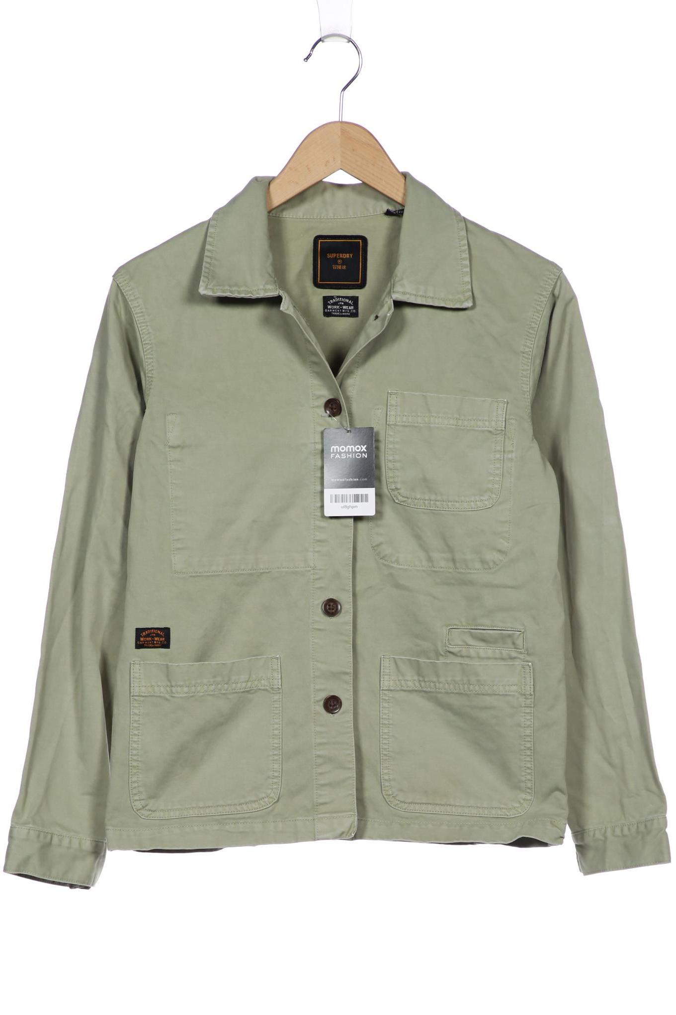 

Superdry Damen Jacke, grün, Gr. 36