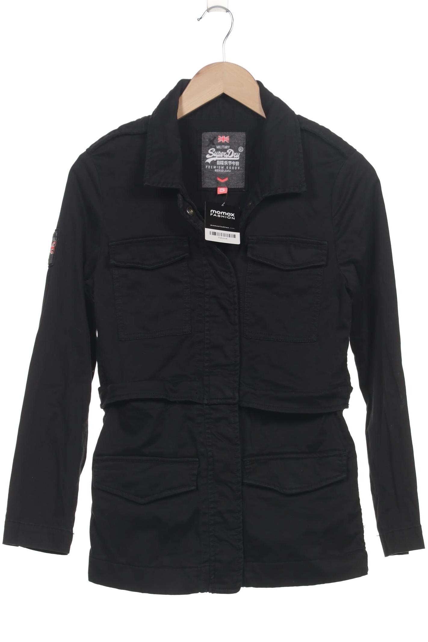 

Superdry Damen Jacke, schwarz, Gr. 36
