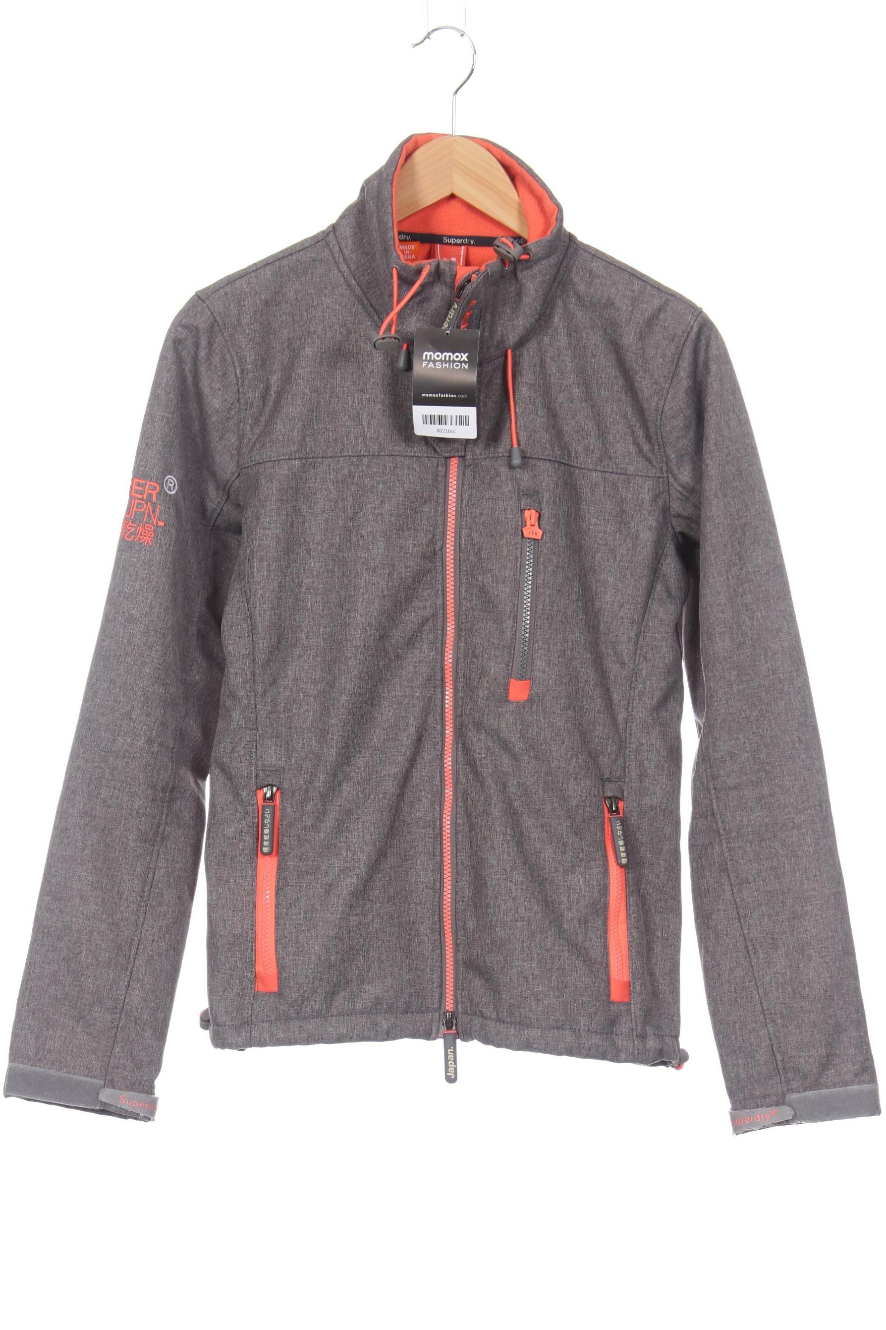

Superdry Damen Jacke, grau, Gr. 38