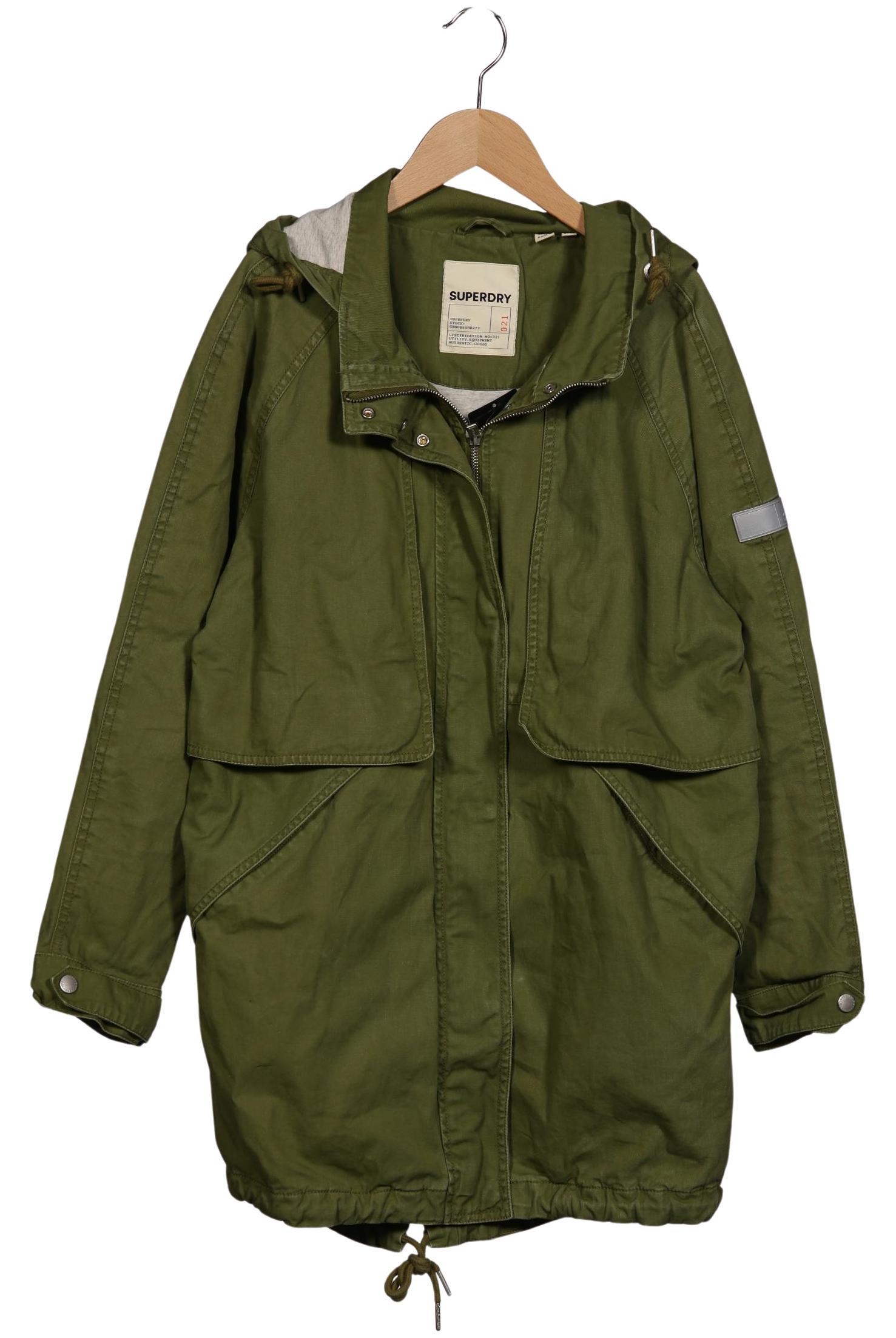 

Superdry Damen Jacke, grün, Gr. 36
