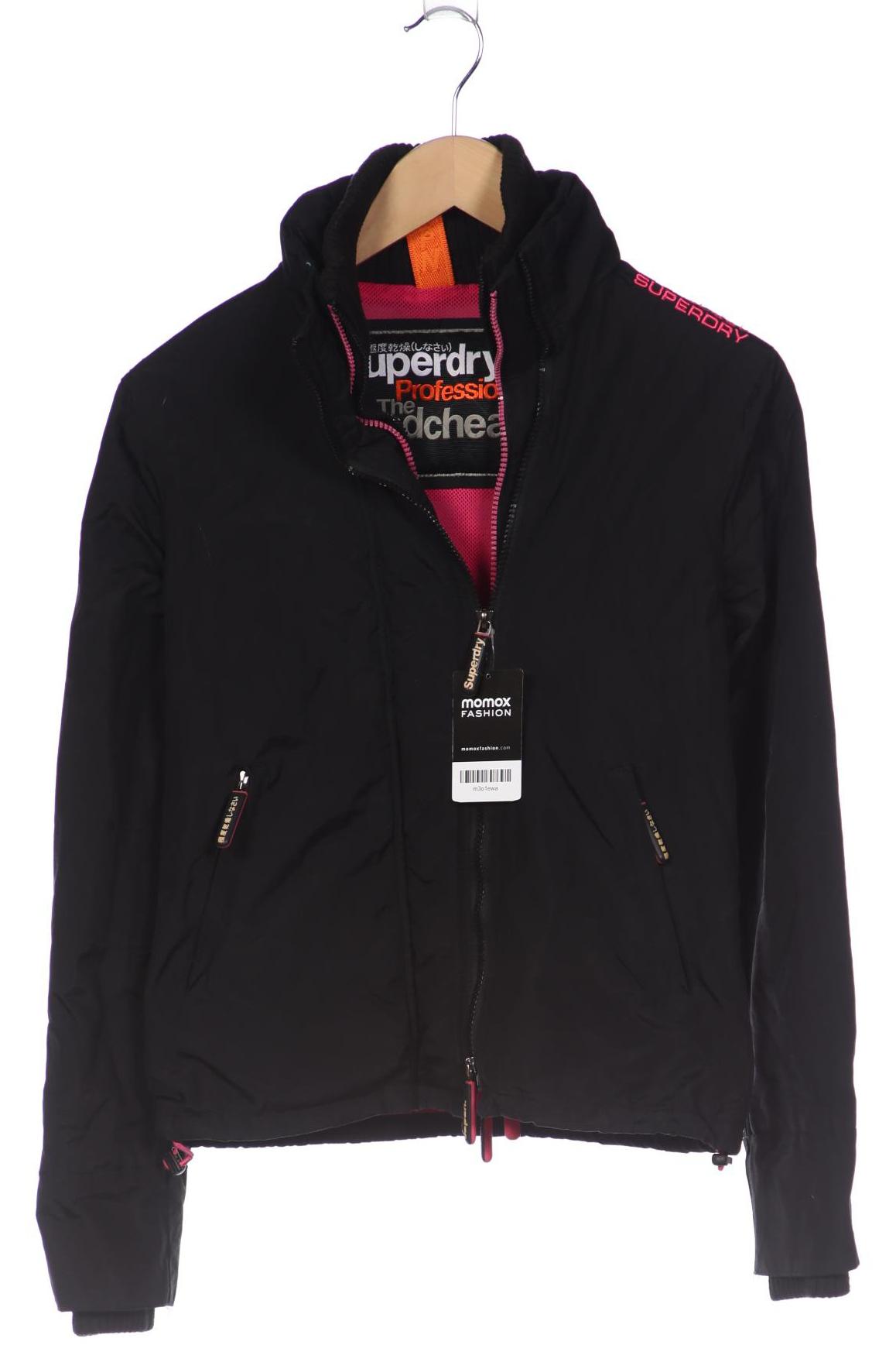 

Superdry Damen Jacke, schwarz, Gr. 38