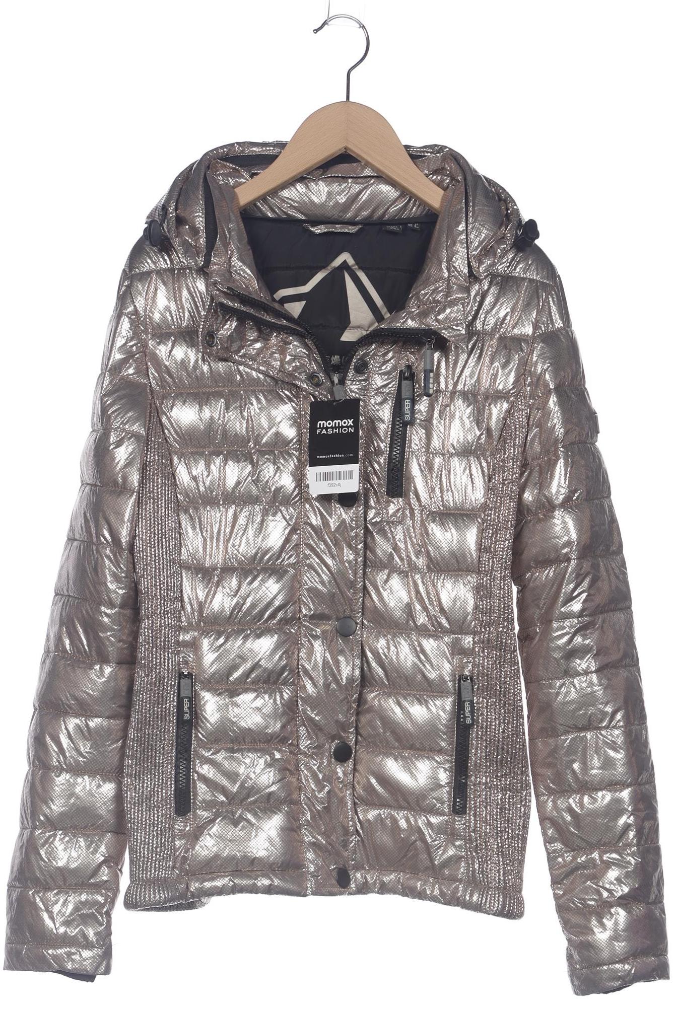 

Superdry Damen Jacke, silber, Gr. 40