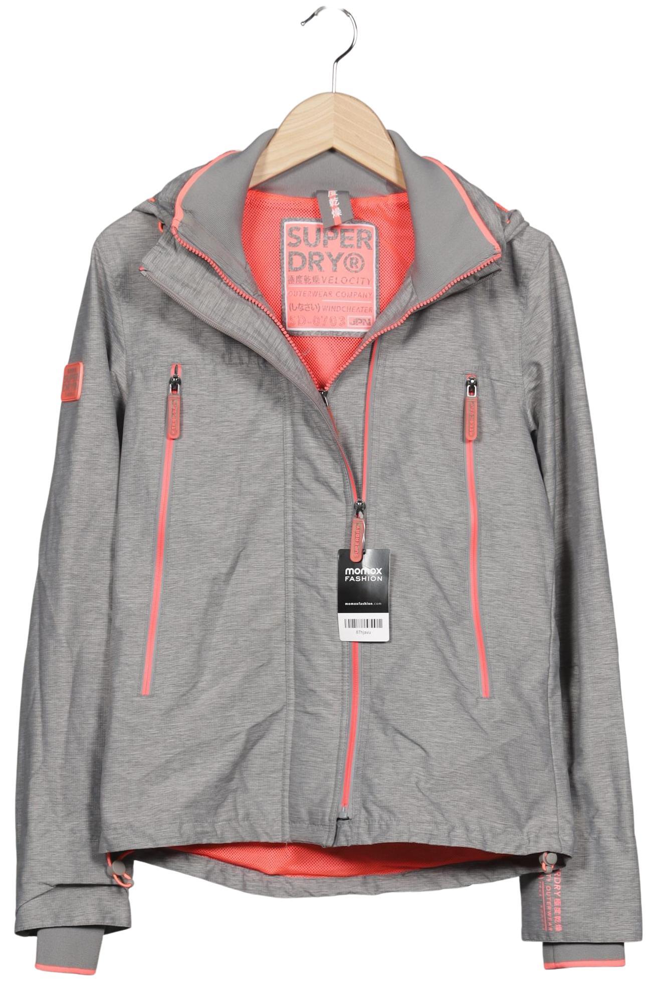 

Superdry Damen Jacke, grau, Gr. 38