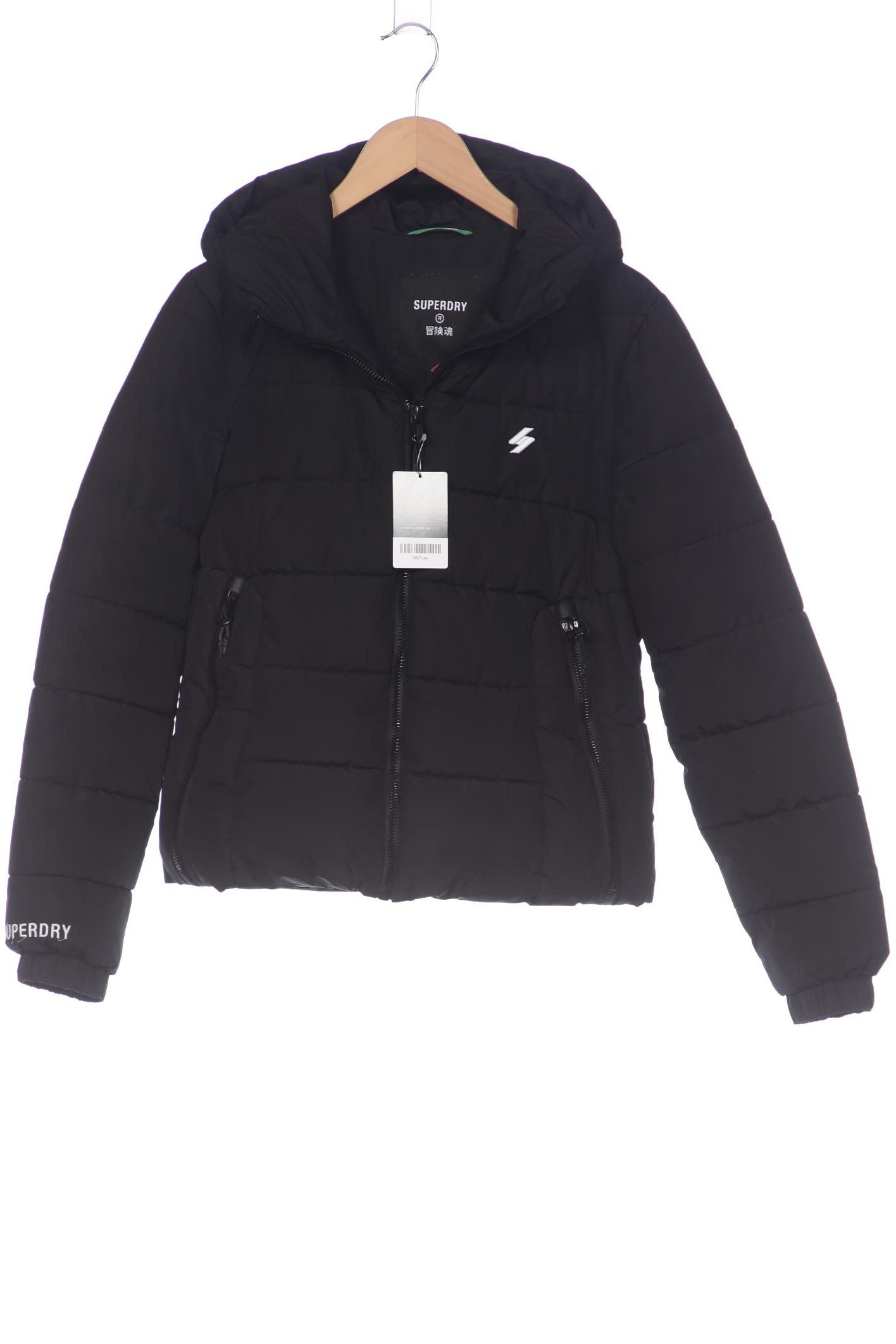 

Superdry Damen Jacke, schwarz, Gr. 38