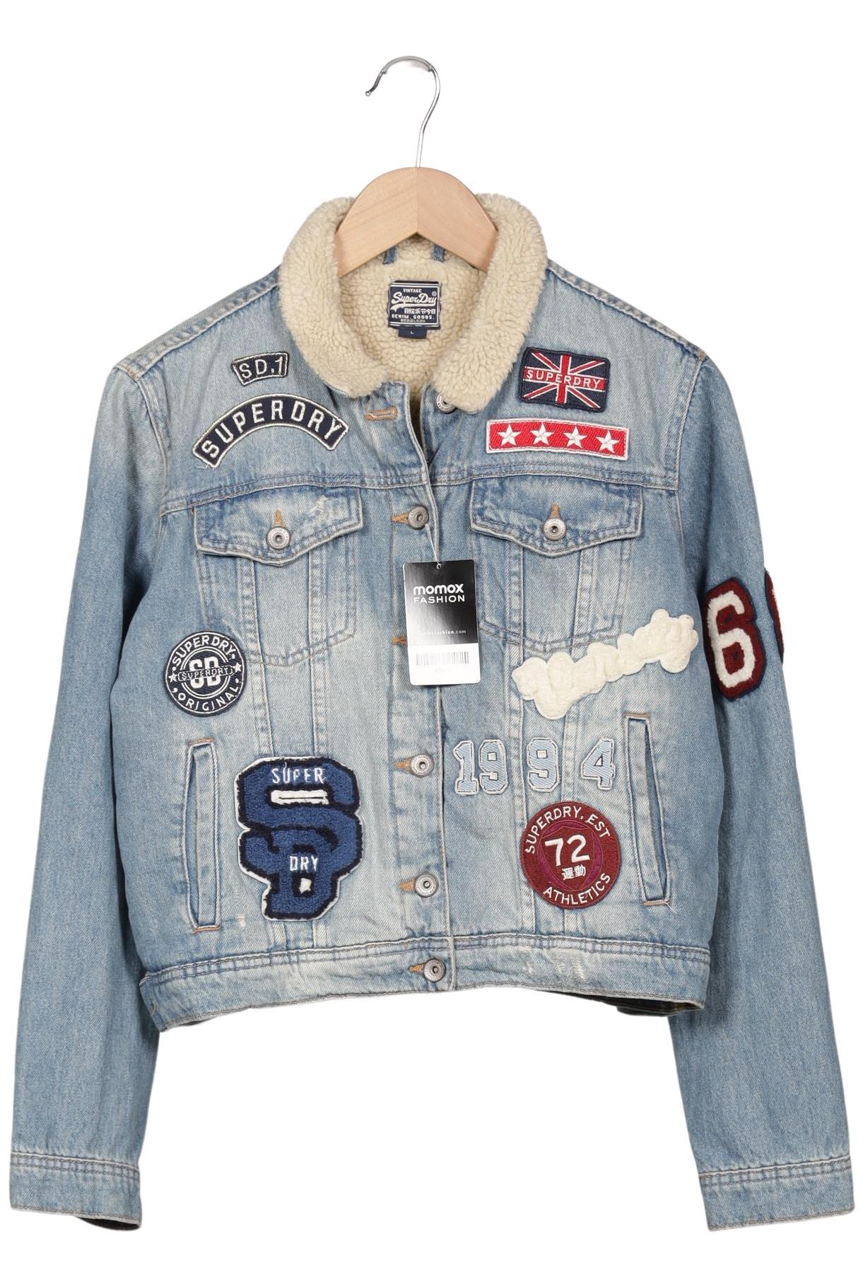 

Superdry Damen Jacke, hellblau, Gr. 42