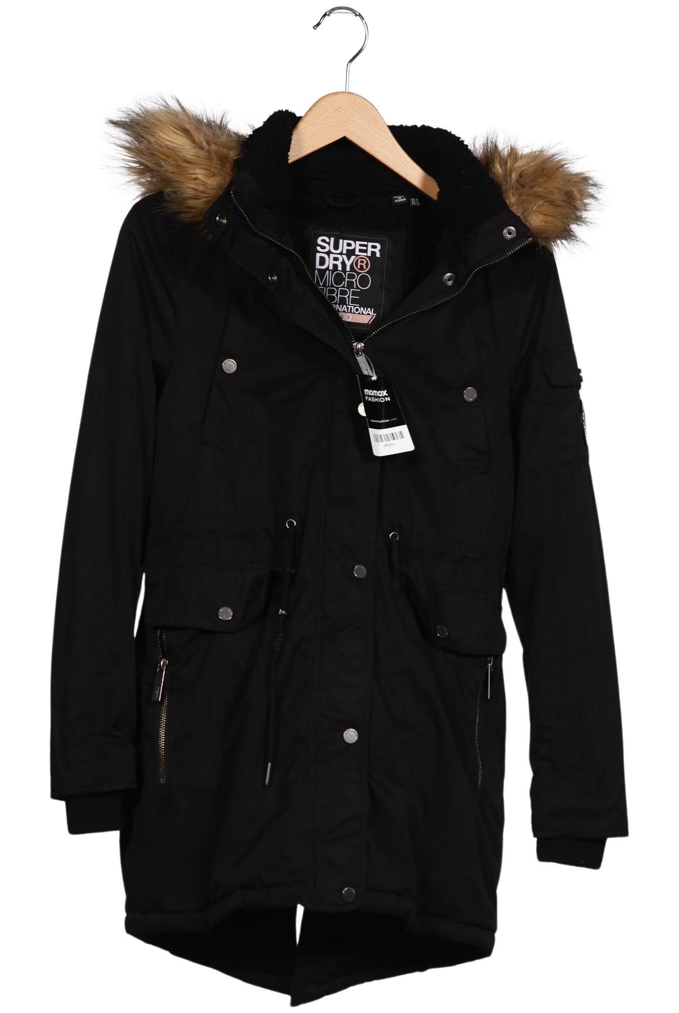 

Superdry Damen Jacke, schwarz, Gr. 36