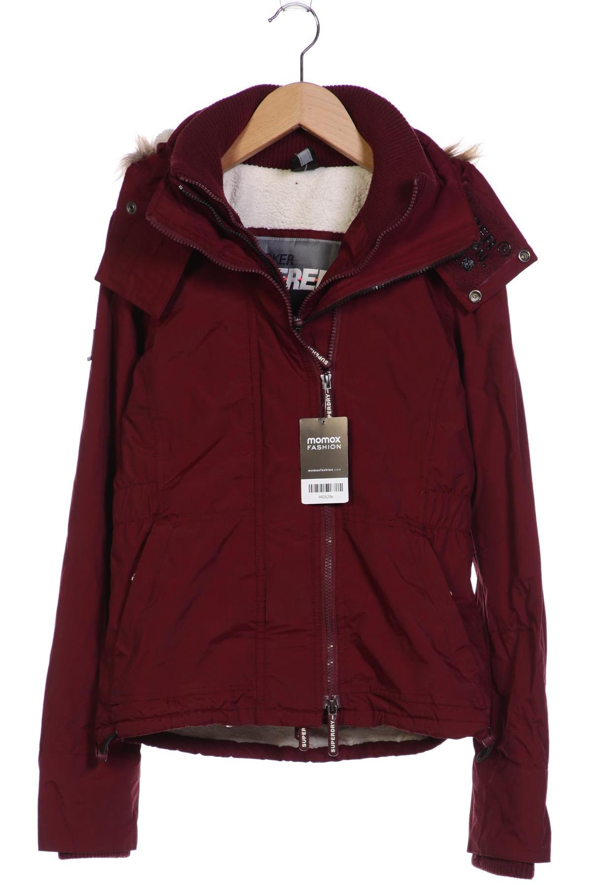 

Superdry Damen Jacke, bordeaux, Gr. 34