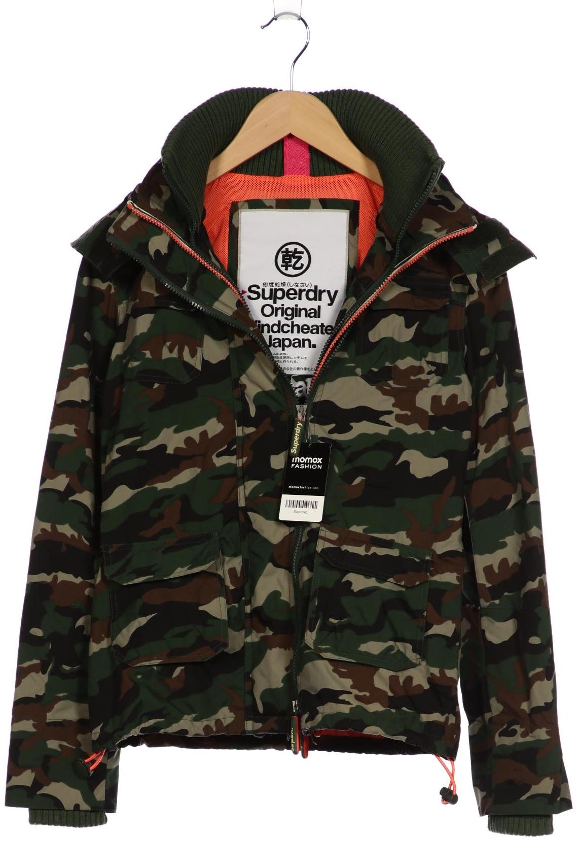 

Superdry Damen Jacke, grün, Gr. 36
