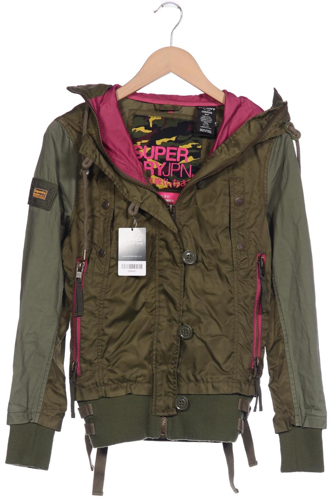 

Superdry Damen Jacke, grün, Gr. 36