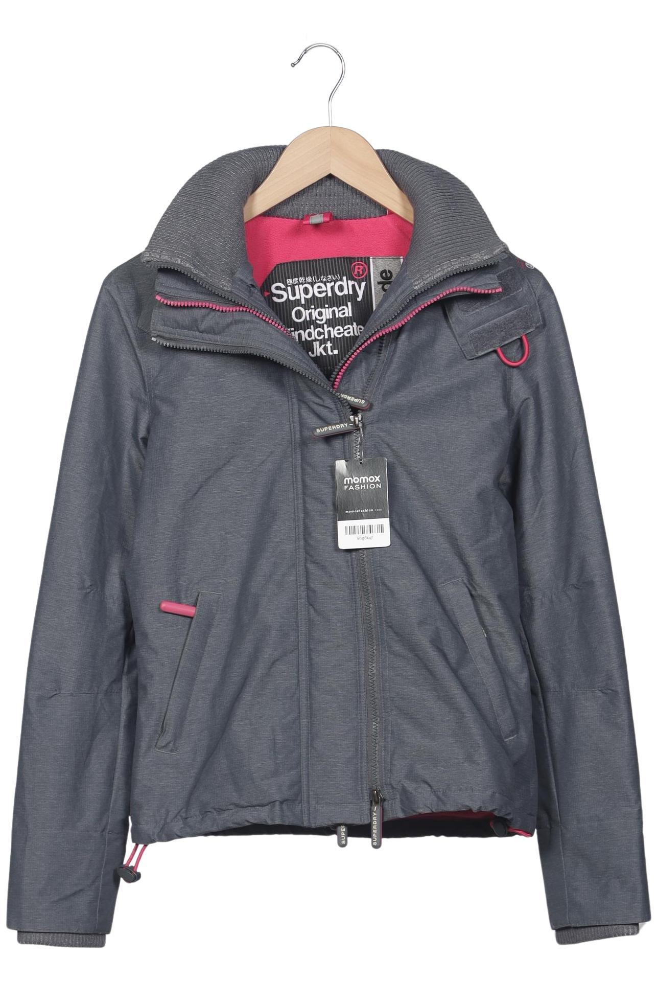 

Superdry Damen Jacke, grau, Gr. 36