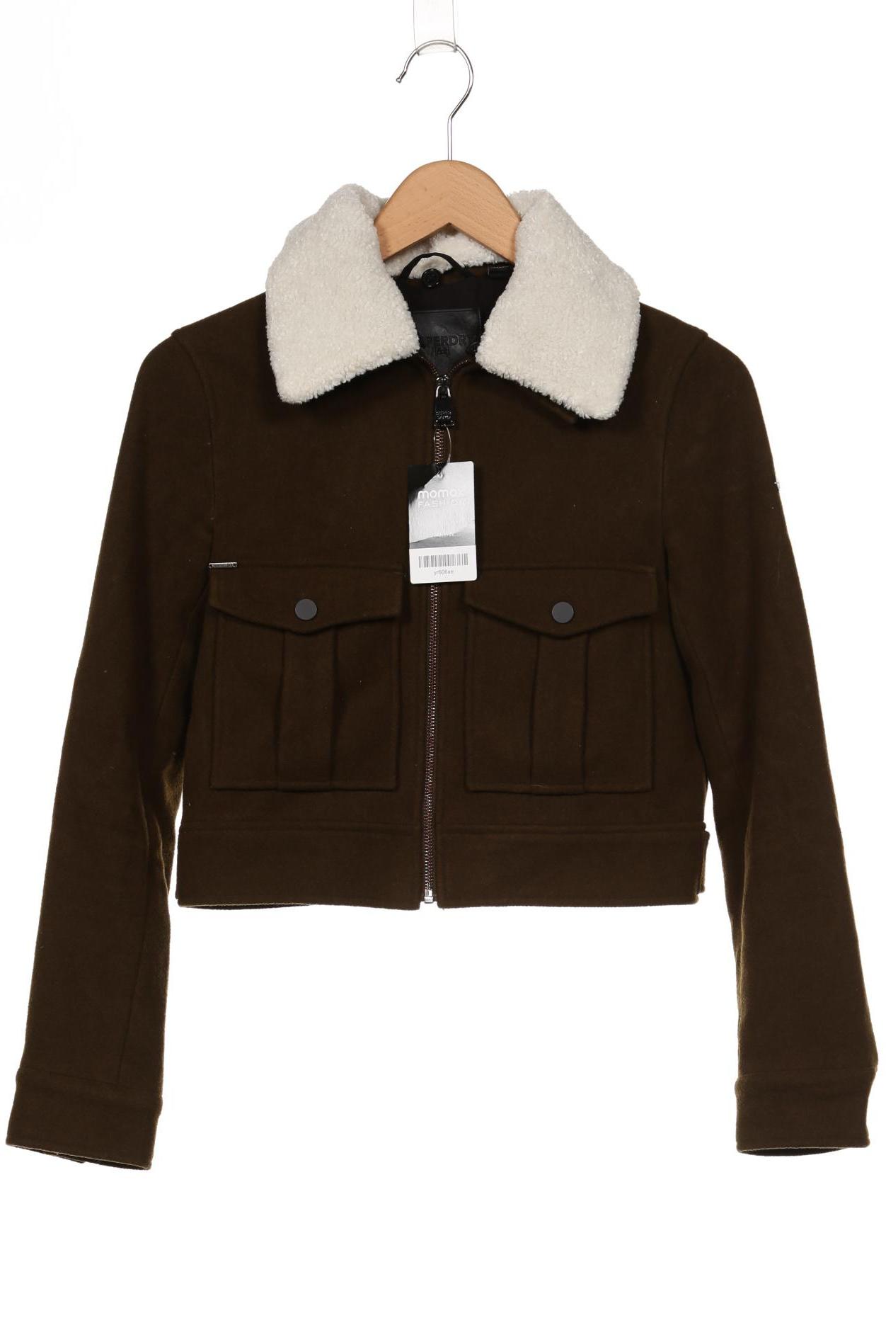

Superdry Damen Jacke, grün, Gr. 36