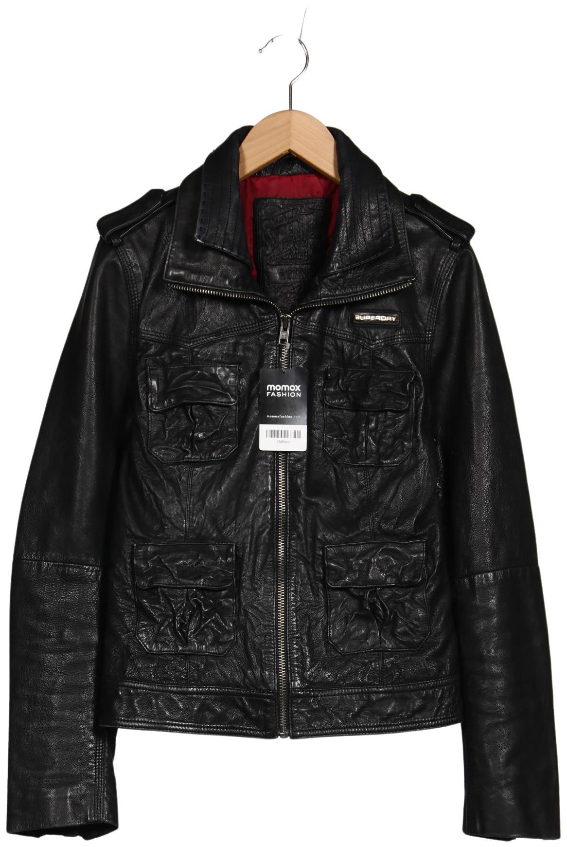

Superdry Damen Jacke, schwarz, Gr. 38