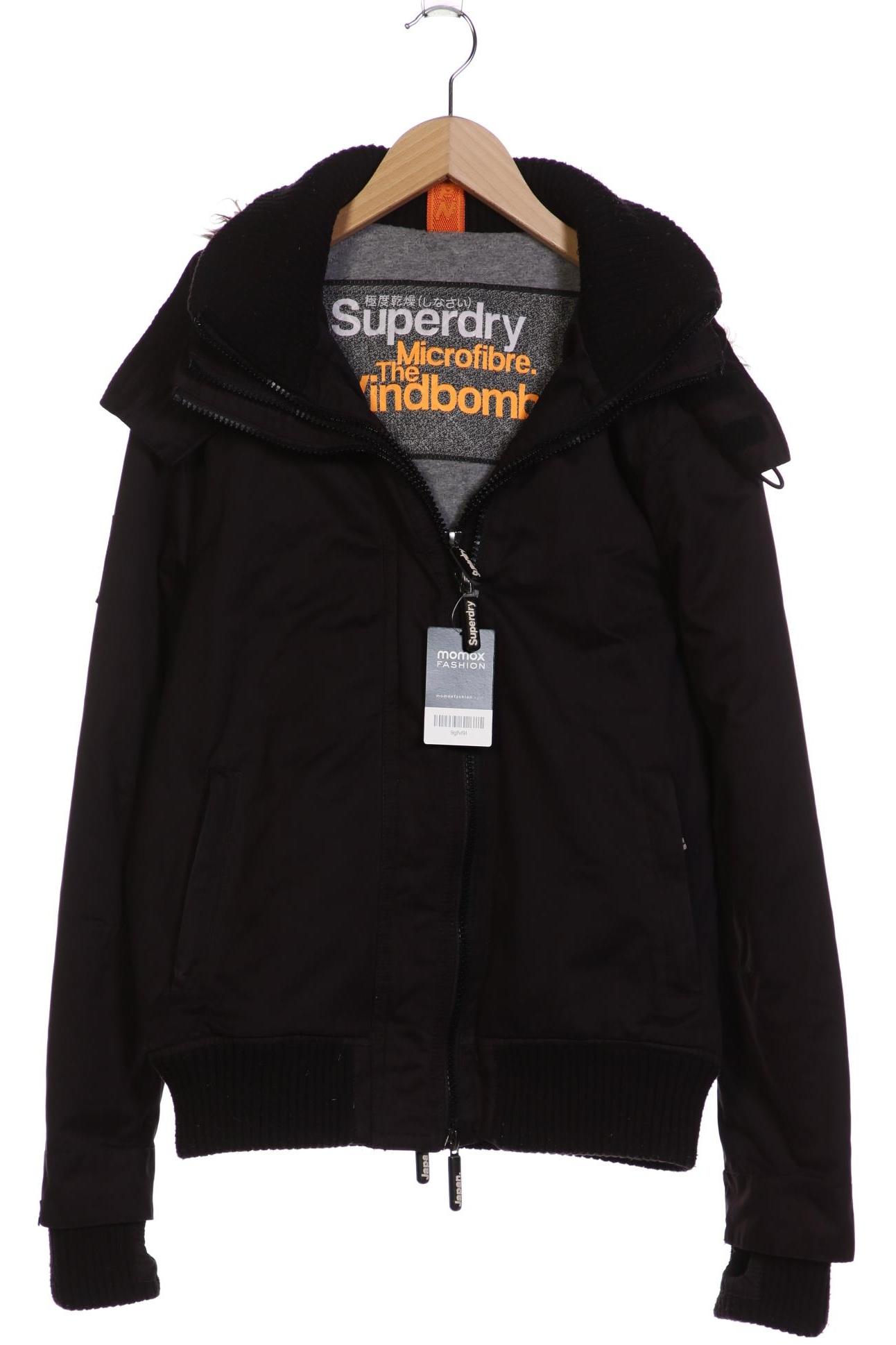 

Superdry Damen Jacke, schwarz, Gr. 42