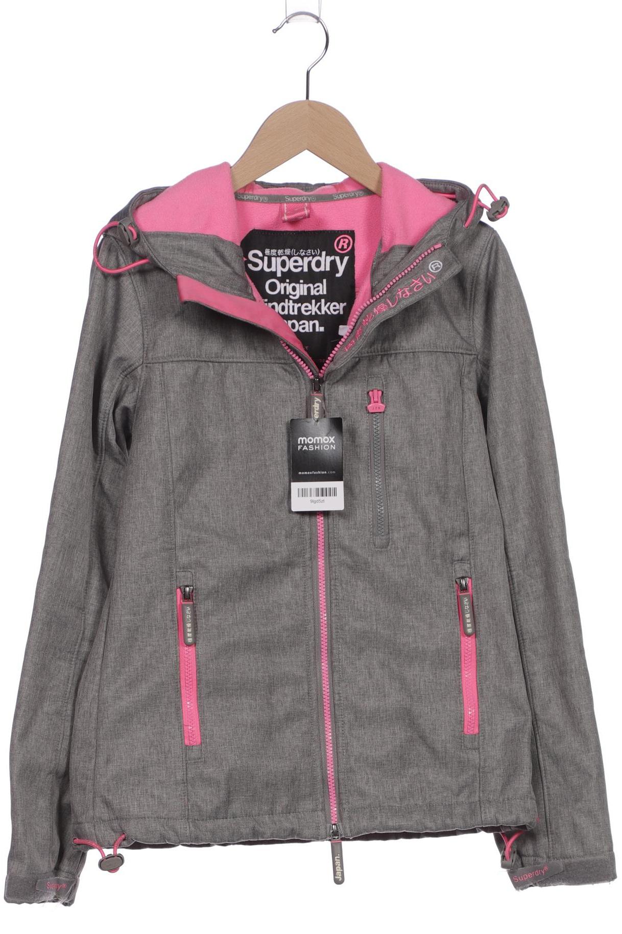 

Superdry Damen Jacke, grau, Gr. 34