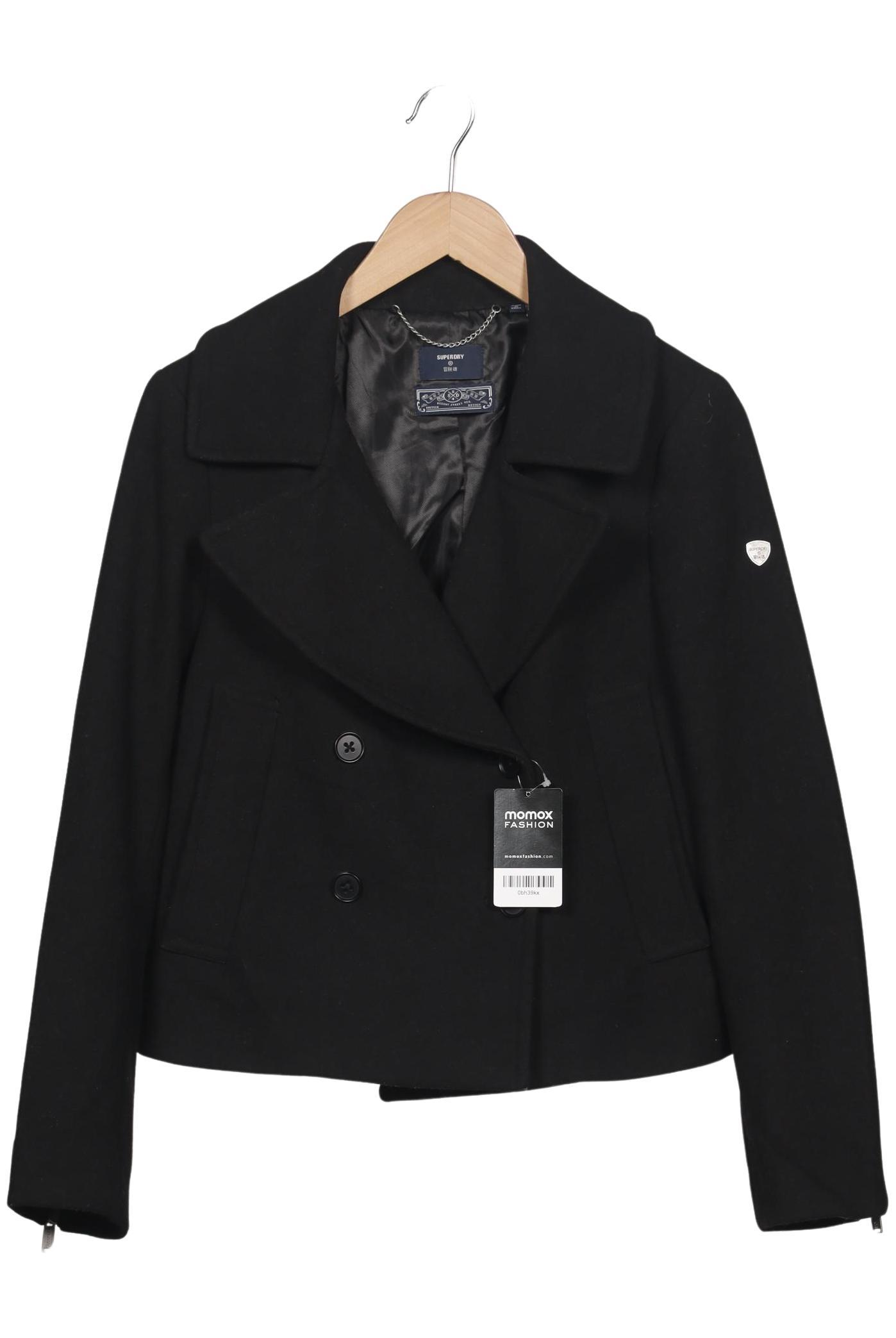 

Superdry Damen Jacke, schwarz, Gr. 38
