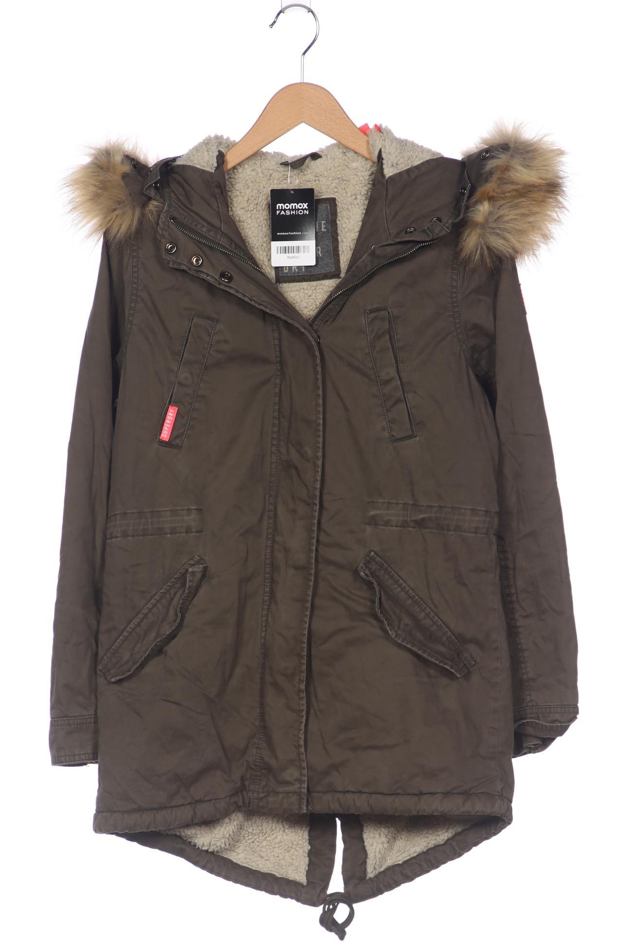 

Superdry Damen Jacke, grün, Gr. 36