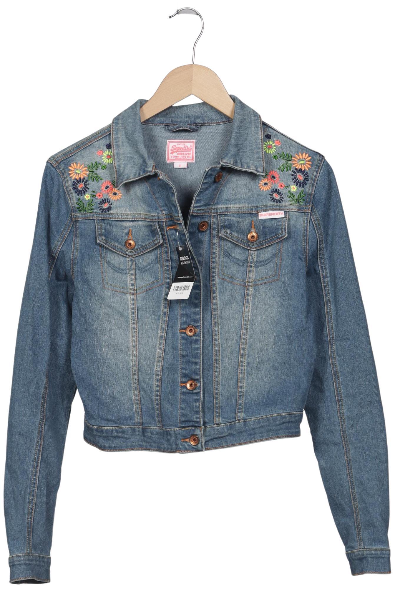 

Superdry Damen Jacke, blau, Gr. 38