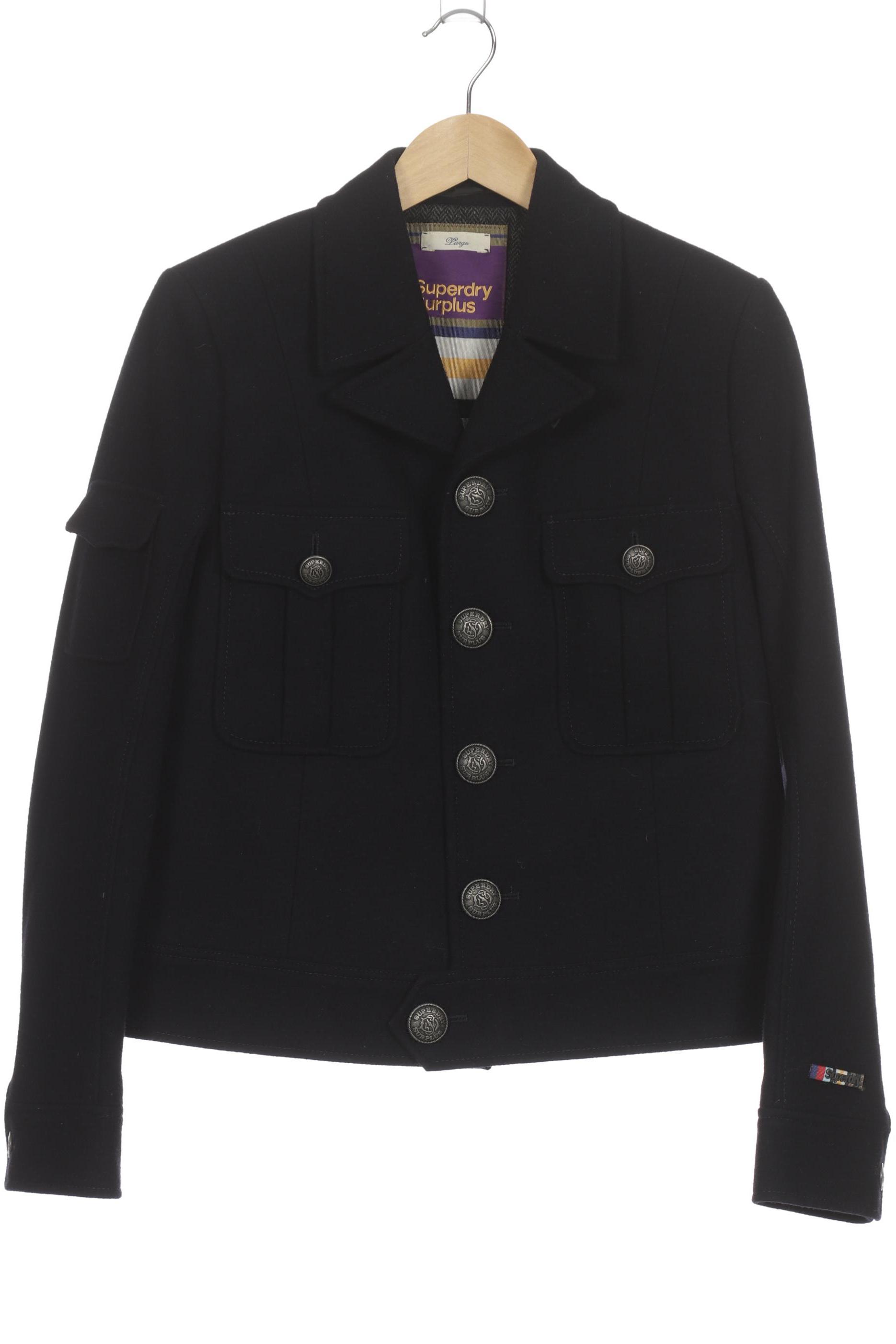 

Superdry Damen Jacke, blau, Gr. 42