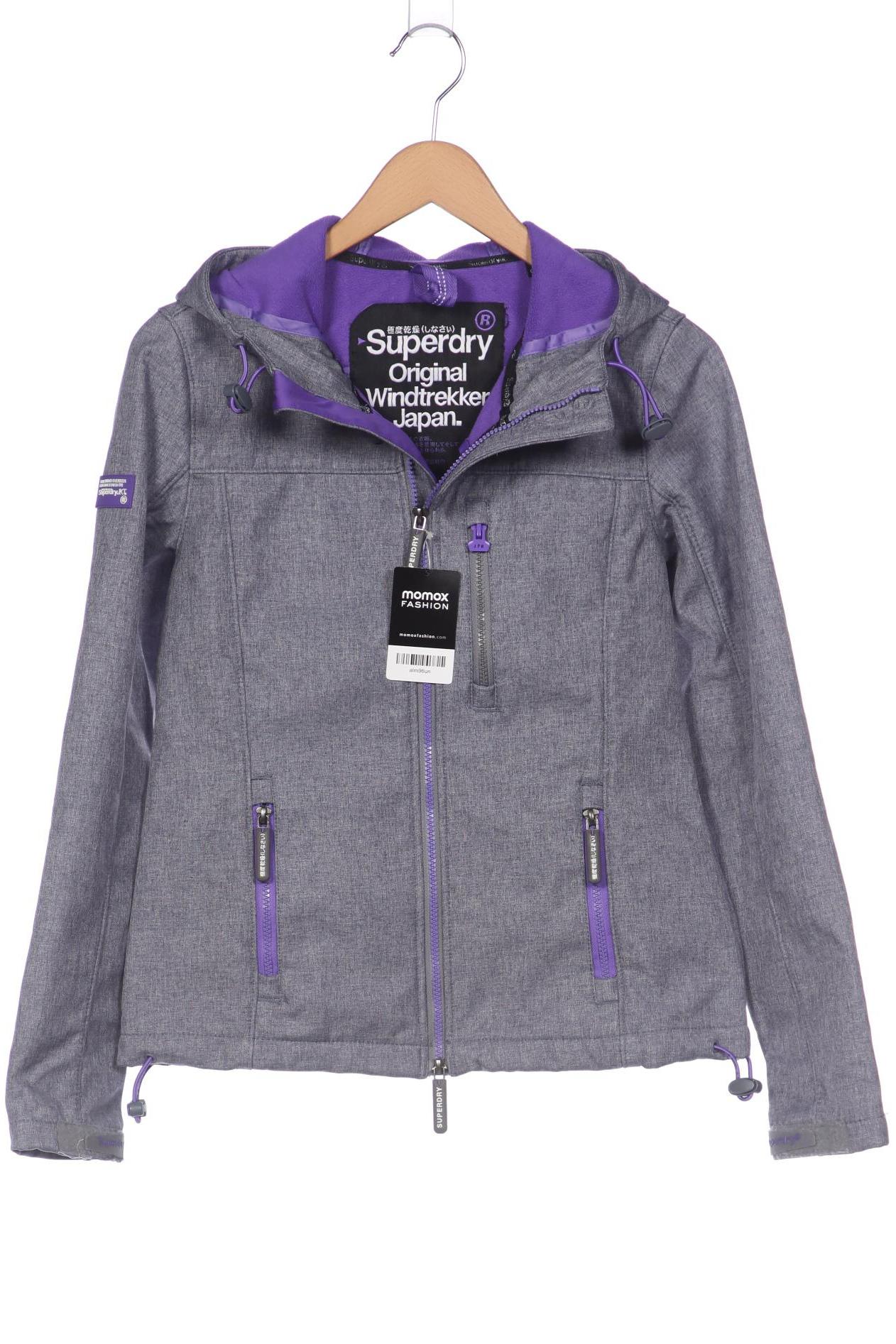 

Superdry Damen Jacke, grau, Gr. 36