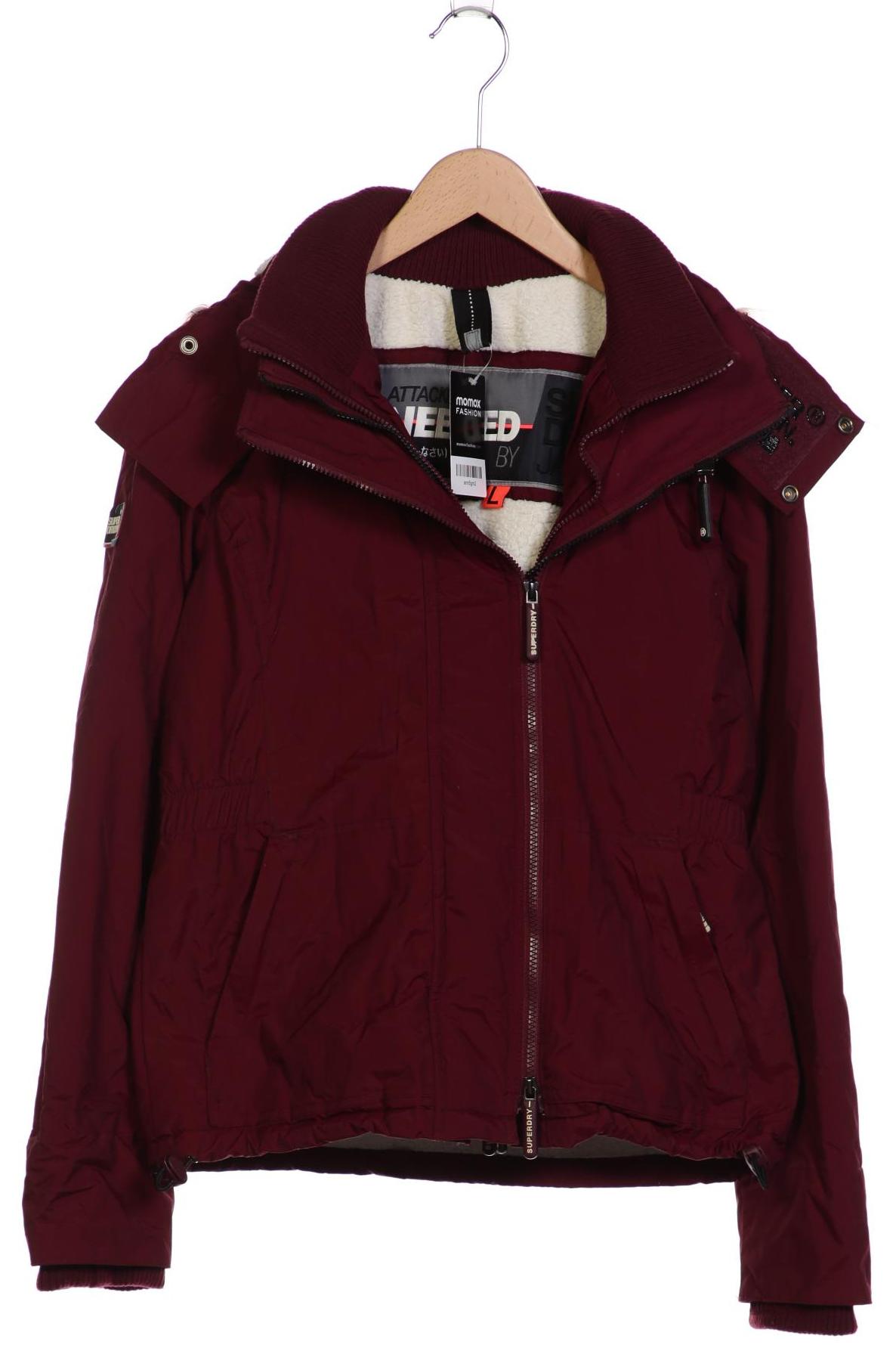 

Superdry Damen Jacke, bordeaux, Gr. 42