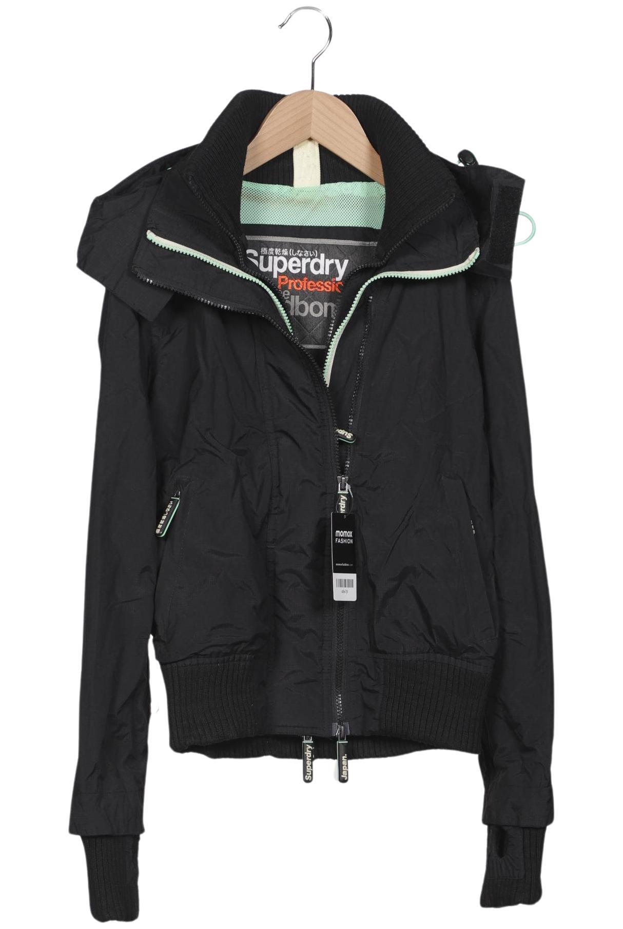 

Superdry Damen Jacke, schwarz, Gr. 36