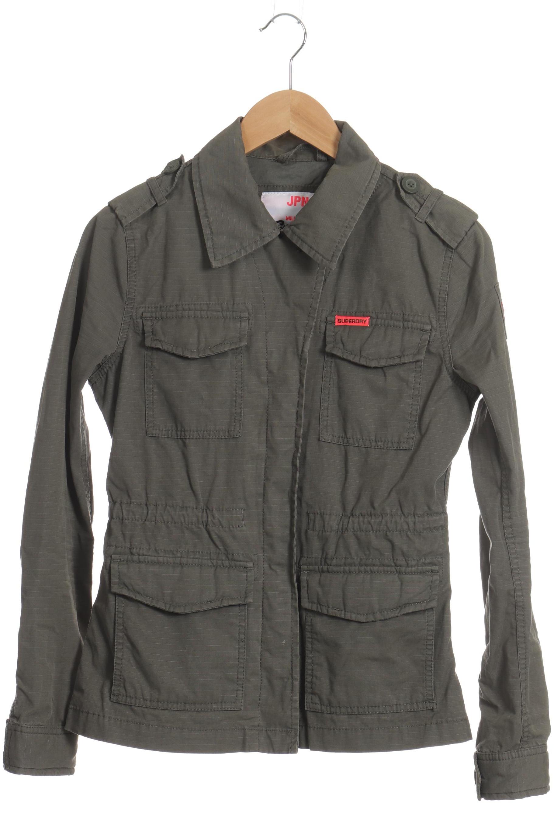 

Superdry Damen Jacke, grün, Gr. 34