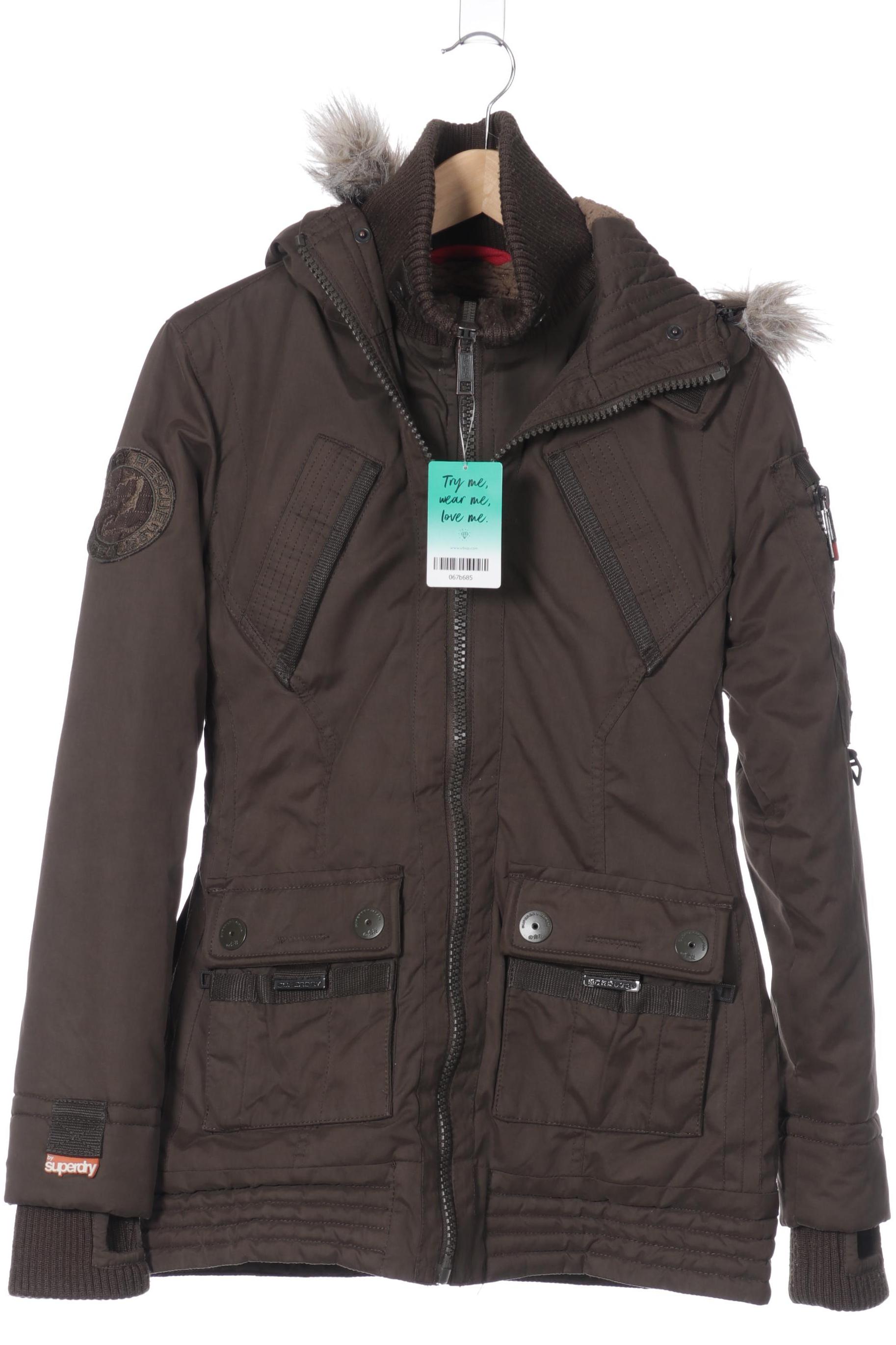 

Superdry Damen Jacke, grün, Gr. 36