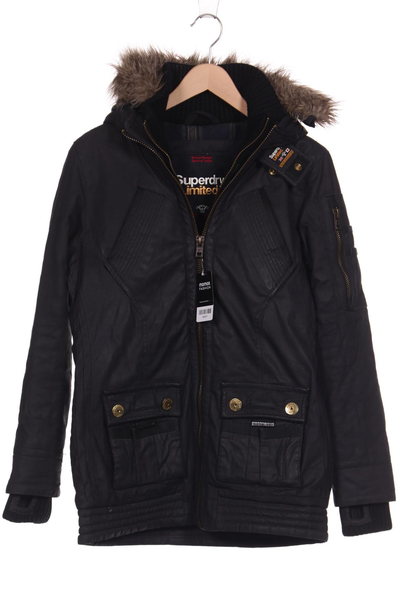 

Superdry Damen Jacke, schwarz, Gr. 38