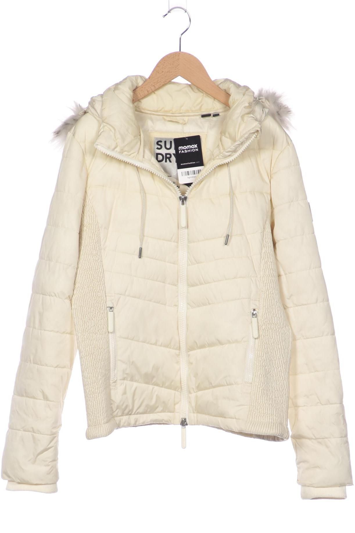

Superdry Damen Jacke, cremeweiß, Gr. 40
