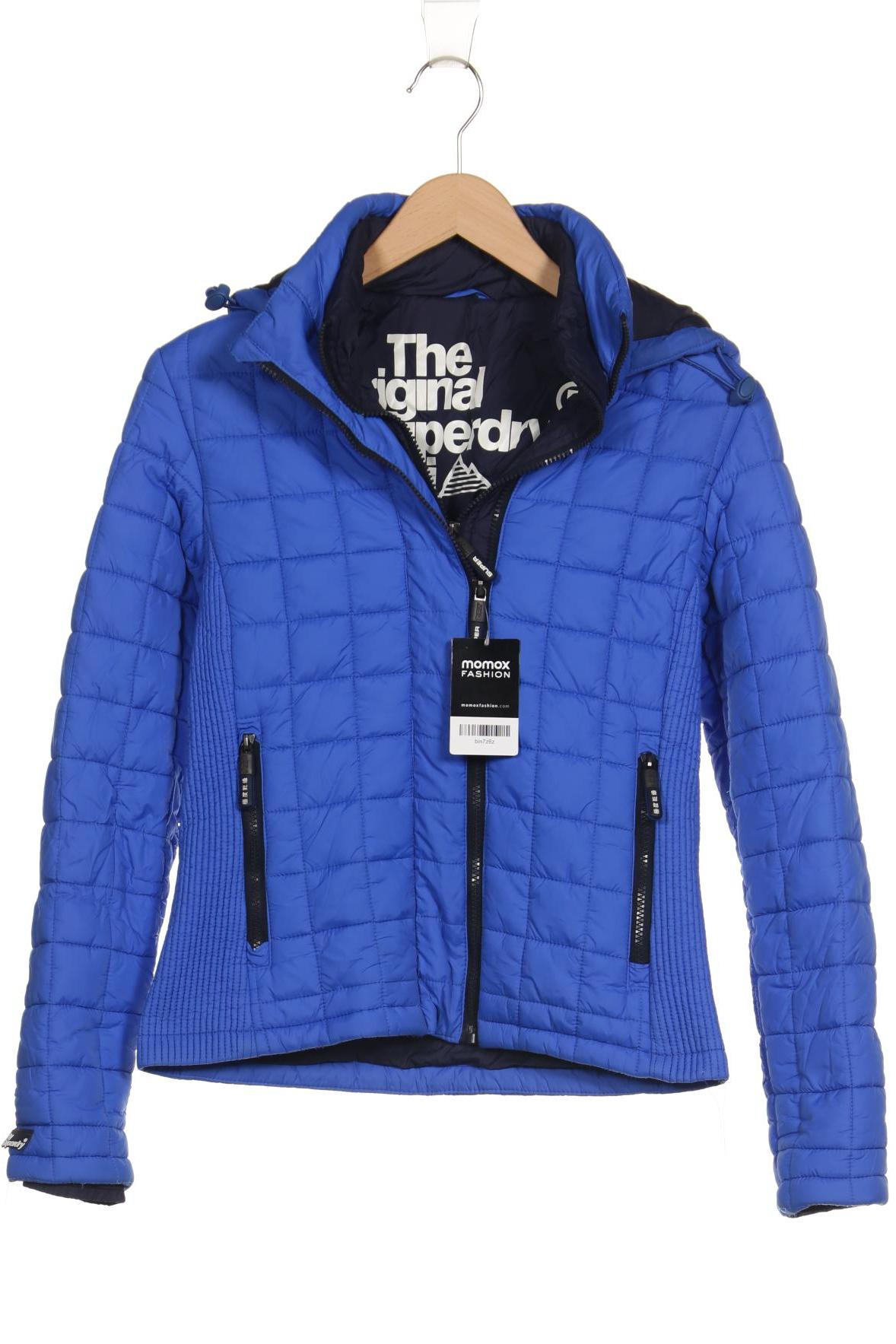 

Superdry Damen Jacke, blau, Gr. 38