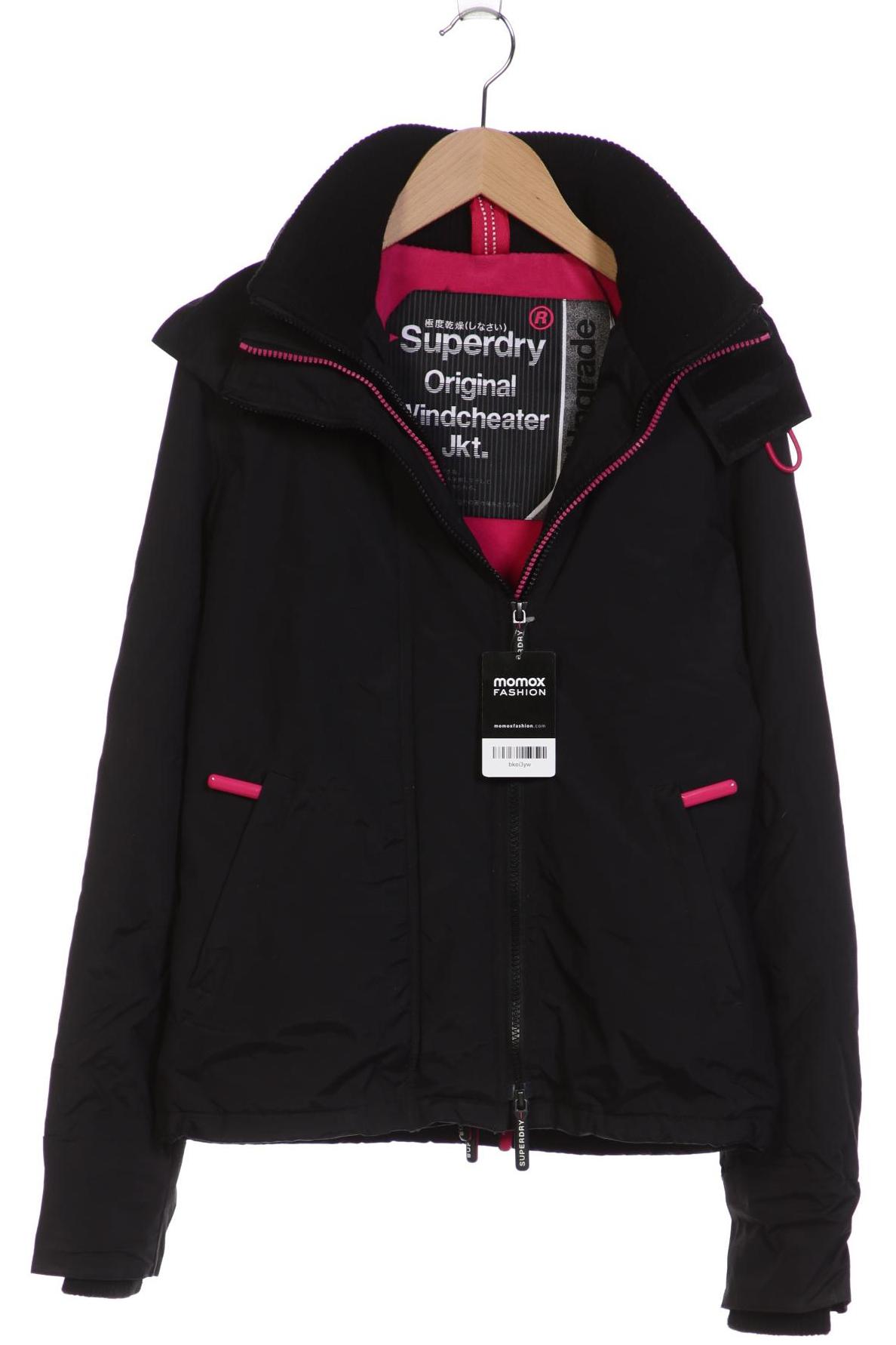 

Superdry Damen Jacke, schwarz, Gr. 36