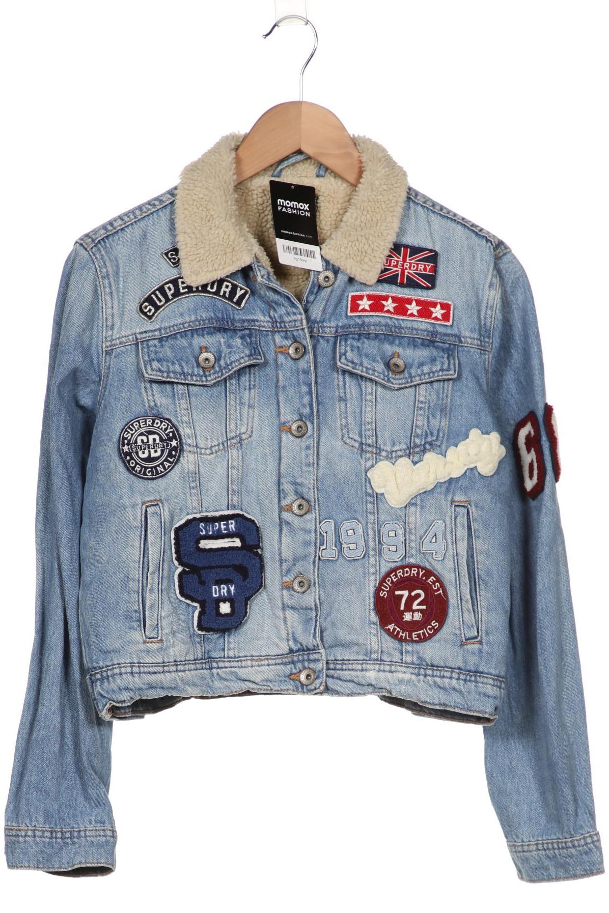 

Superdry Damen Jacke, hellblau, Gr. 38