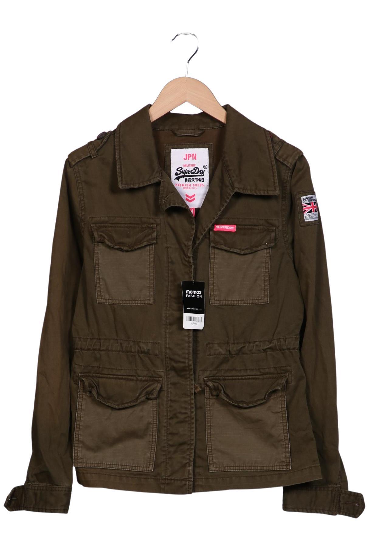 

Superdry Damen Jacke, grün, Gr. 38