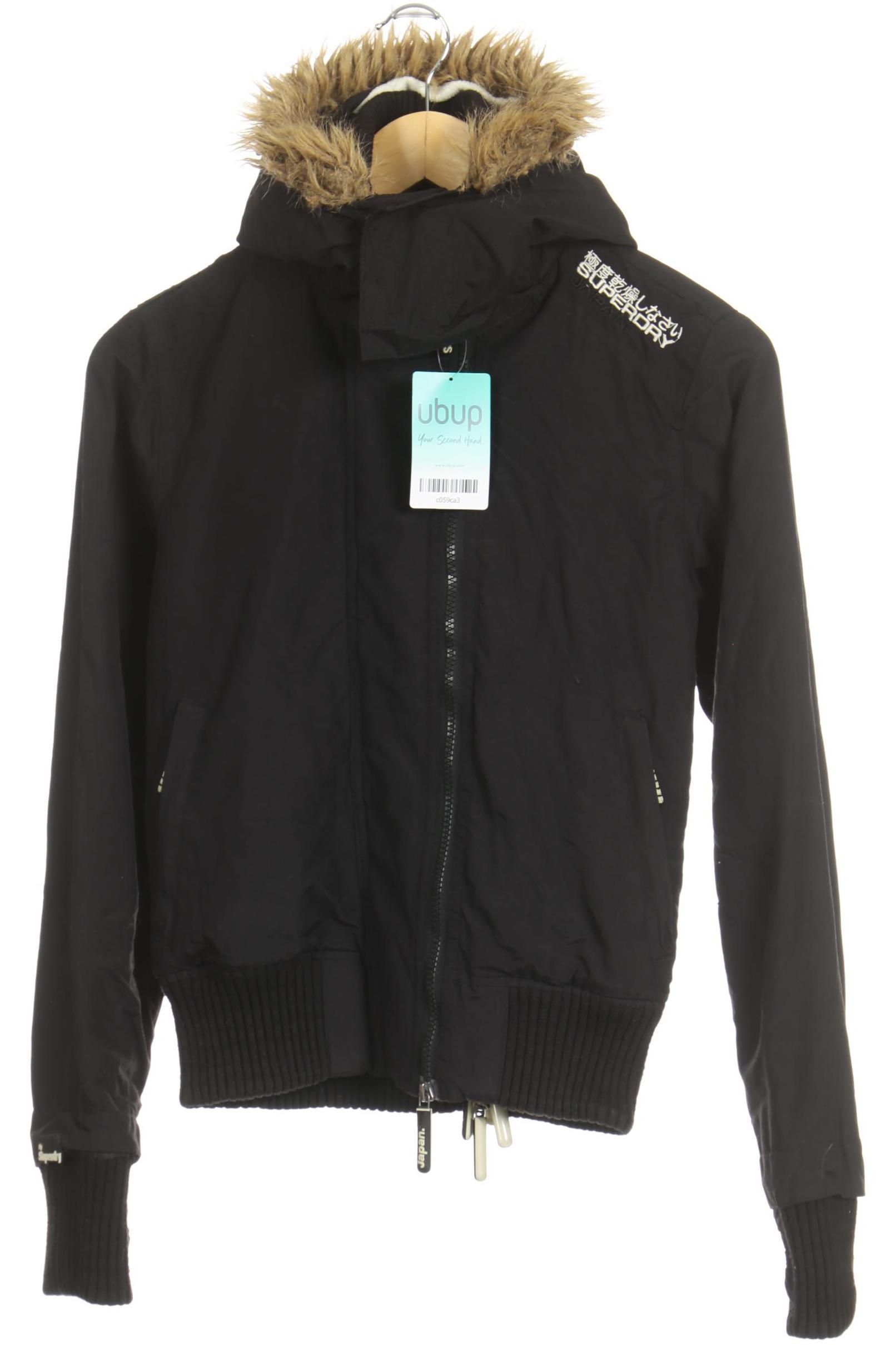 

Superdry Damen Jacke, schwarz, Gr.