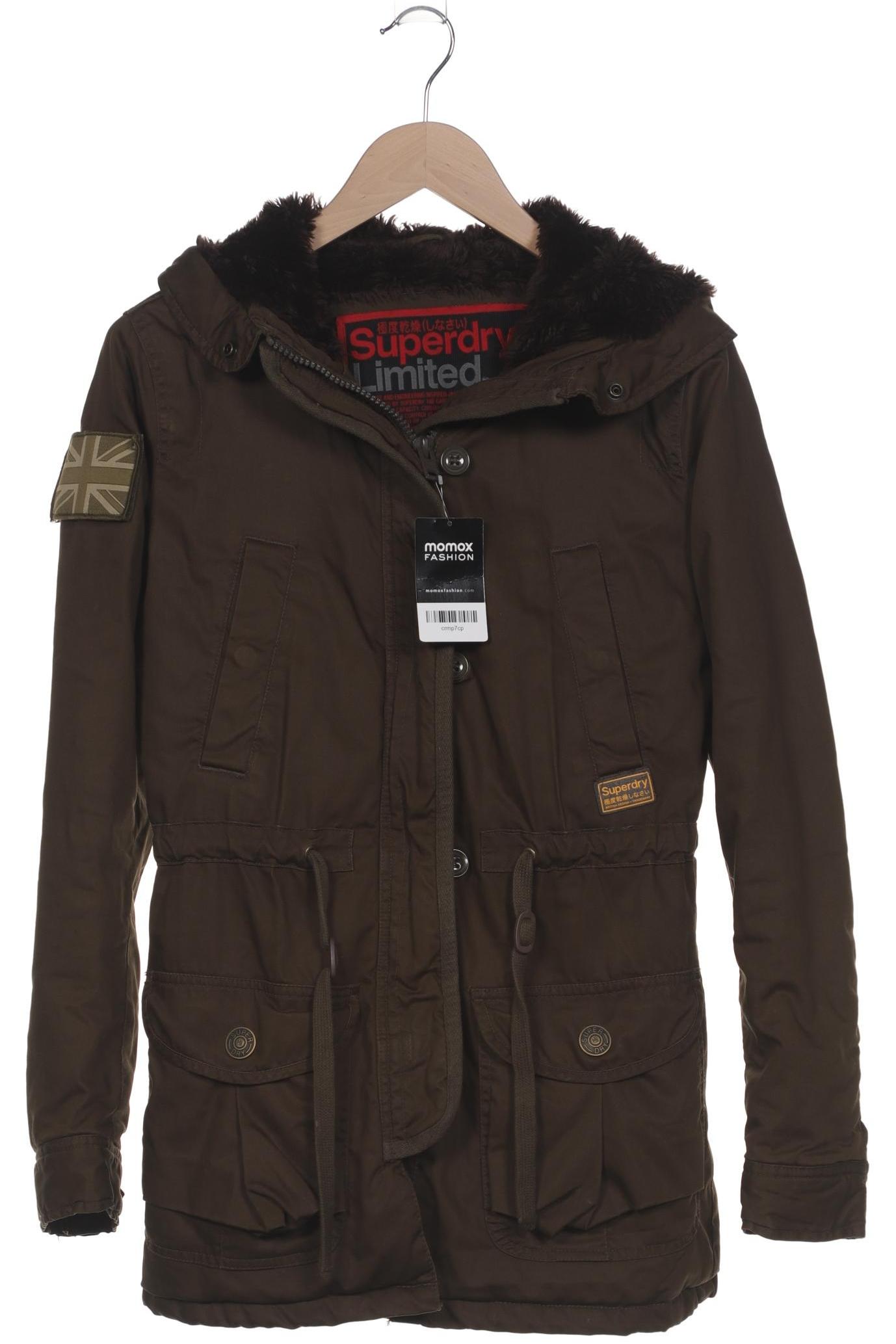 

Superdry Damen Jacke, grün, Gr. 36