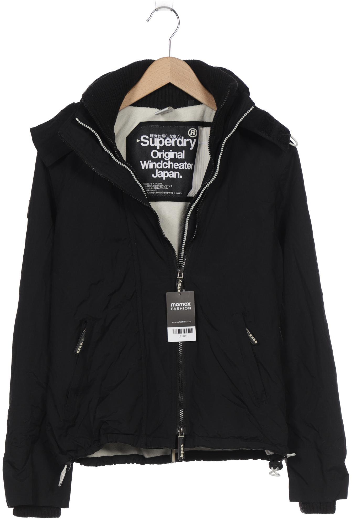 

Superdry Damen Jacke, schwarz, Gr. 38