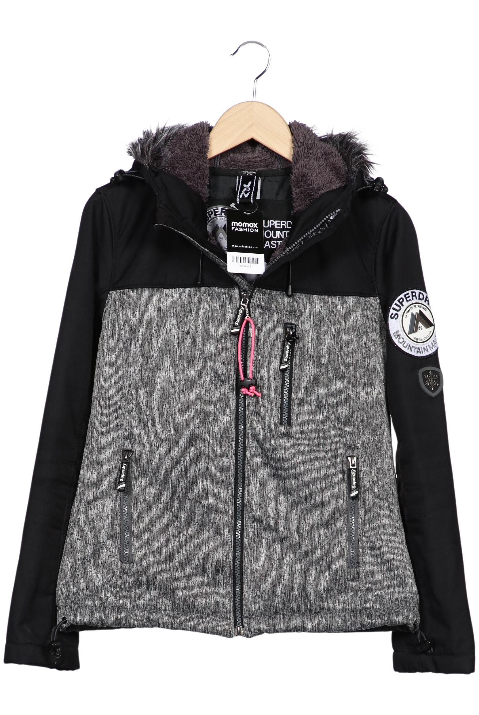 

Superdry Damen Jacke, schwarz, Gr. 36