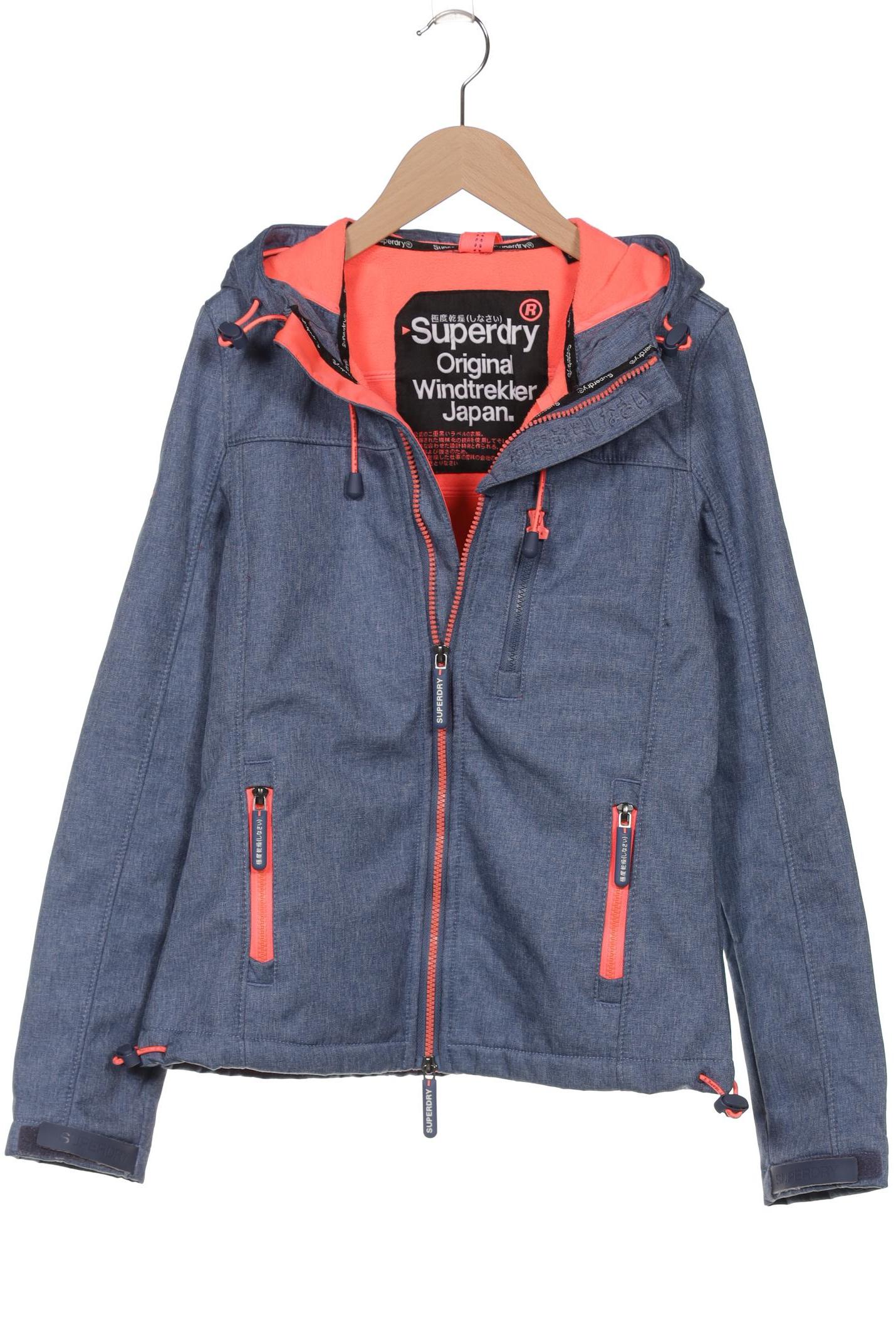 

Superdry Damen Jacke, blau, Gr. 36