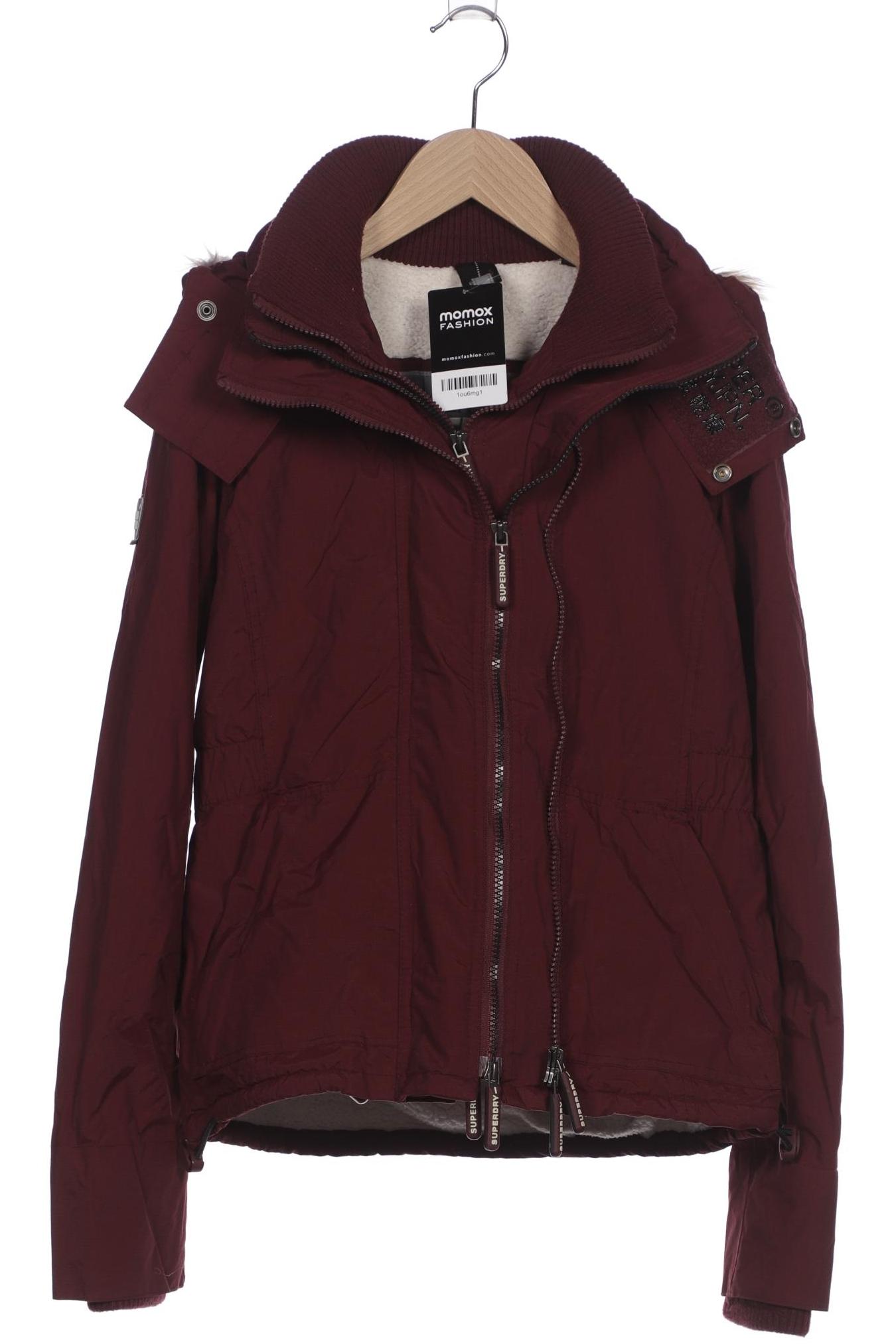 

Superdry Damen Jacke, bordeaux, Gr. 34