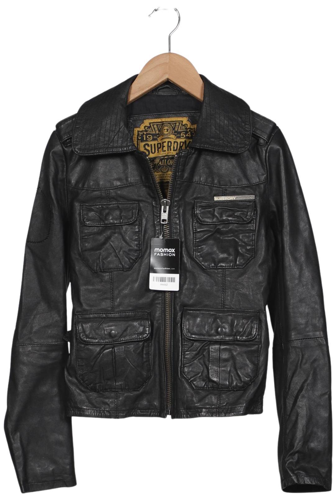 

Superdry Damen Jacke, schwarz, Gr. 34