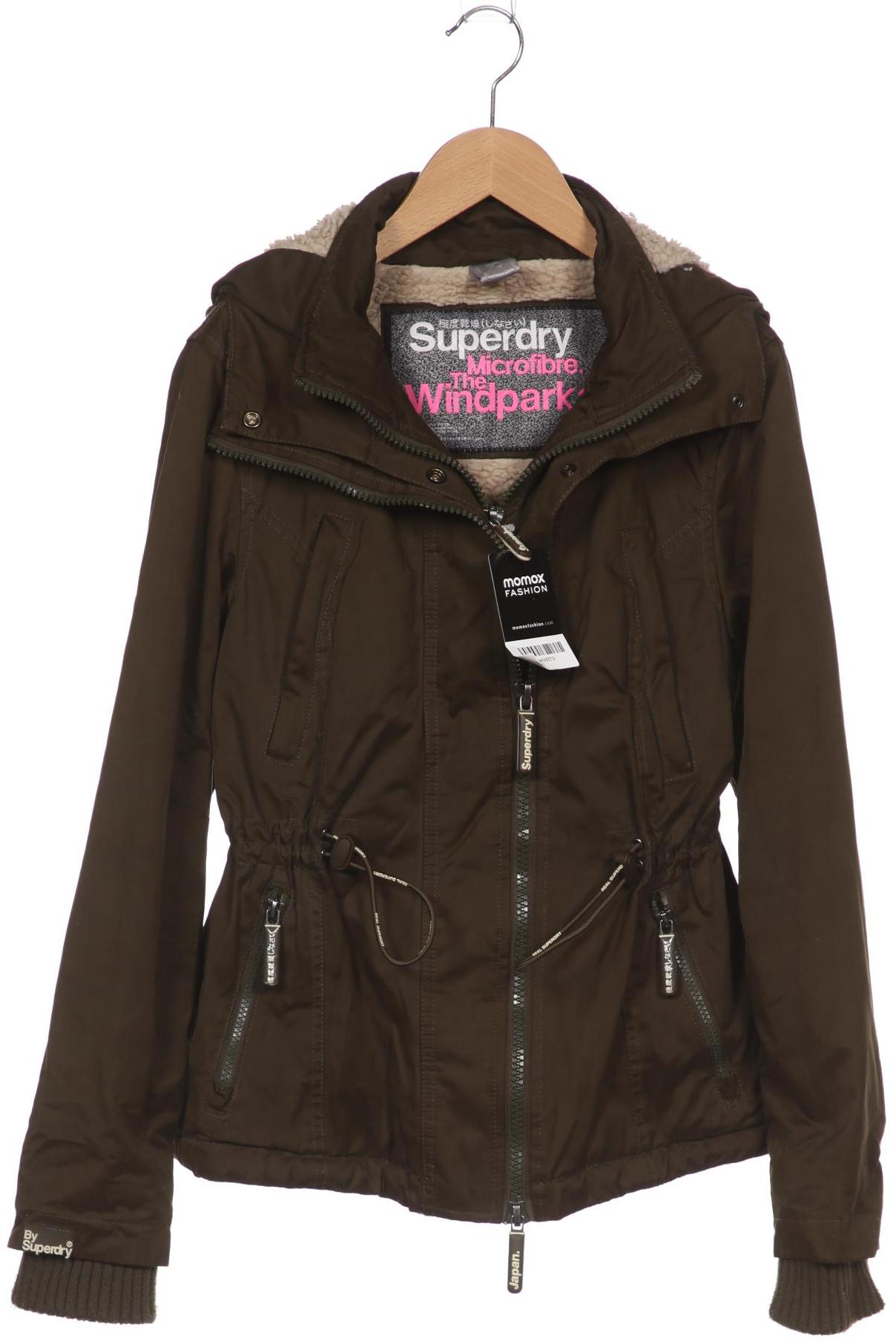 

Superdry Damen Jacke, grün, Gr. 38