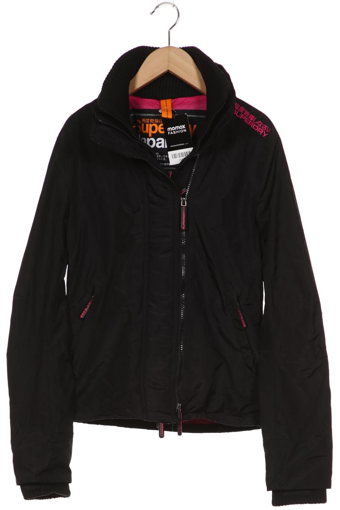 

Superdry Damen Jacke, schwarz, Gr. 38