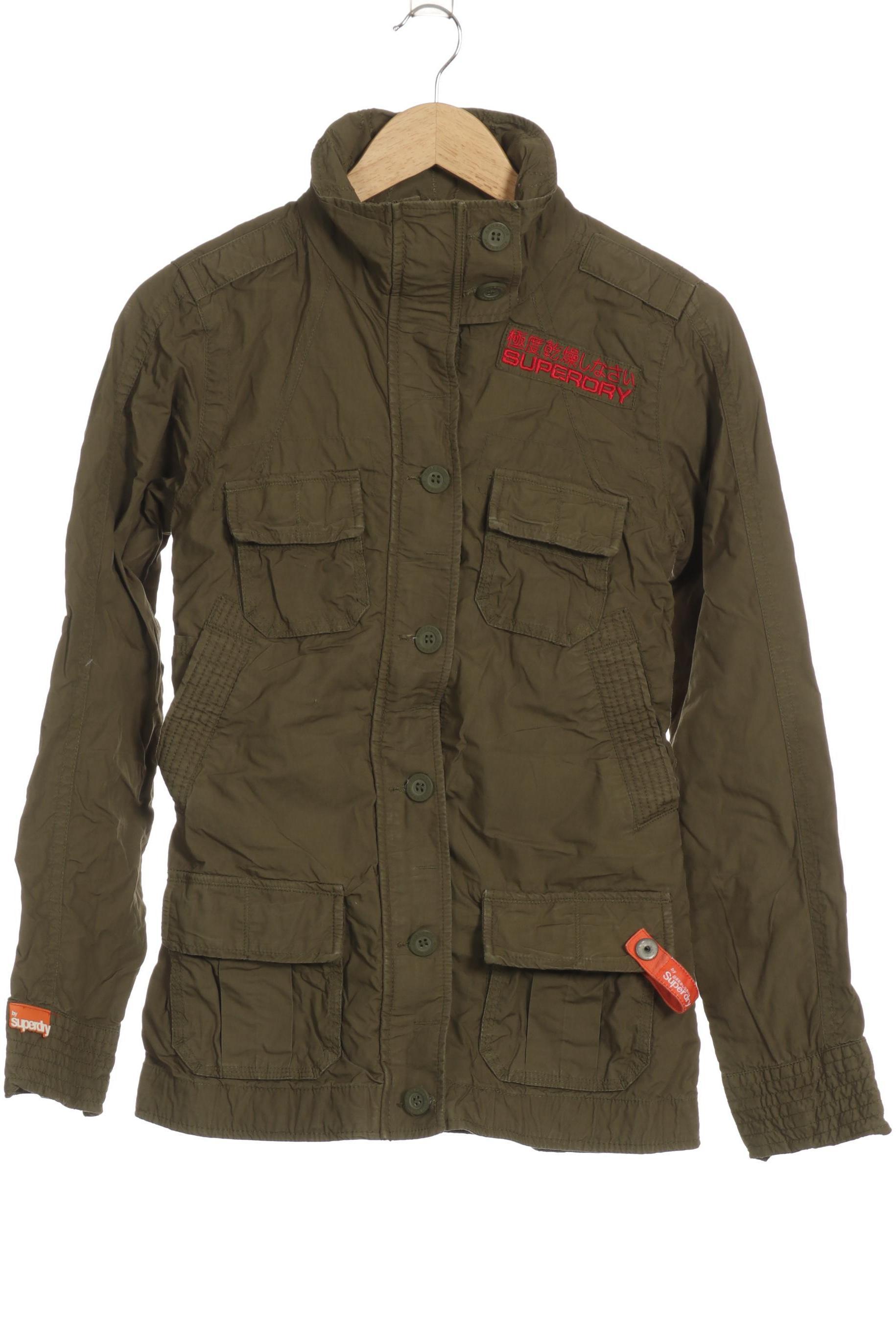 

Superdry Damen Jacke, grün, Gr.