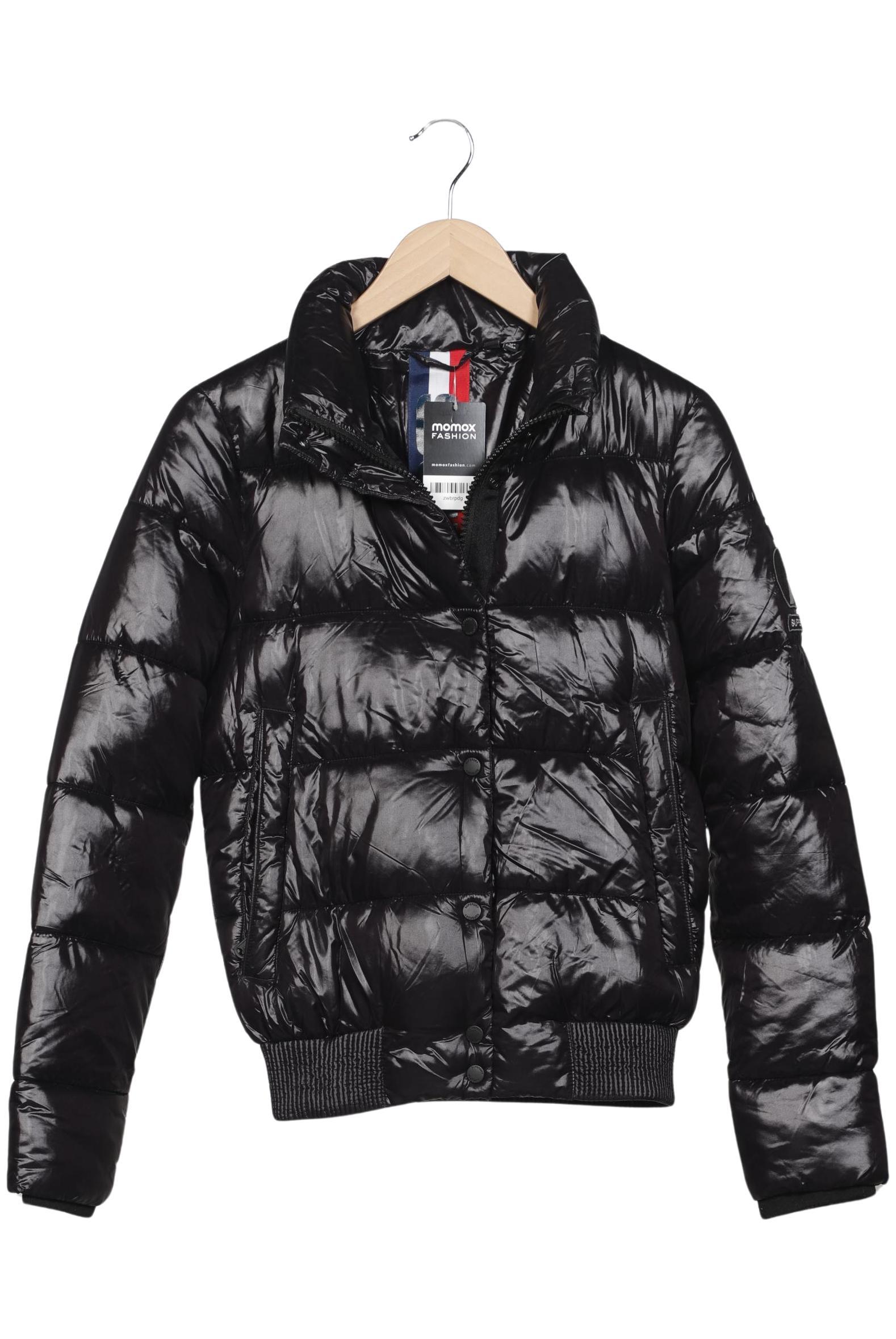 

Superdry Damen Jacke, schwarz, Gr. 36