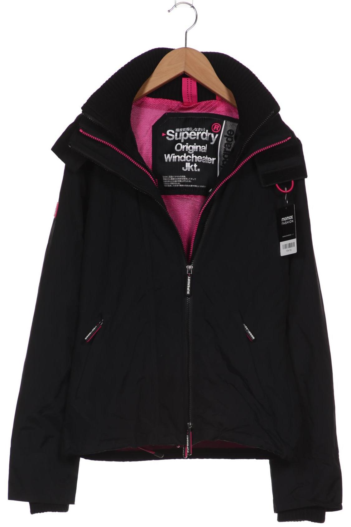 

Superdry Damen Jacke, schwarz, Gr. 36