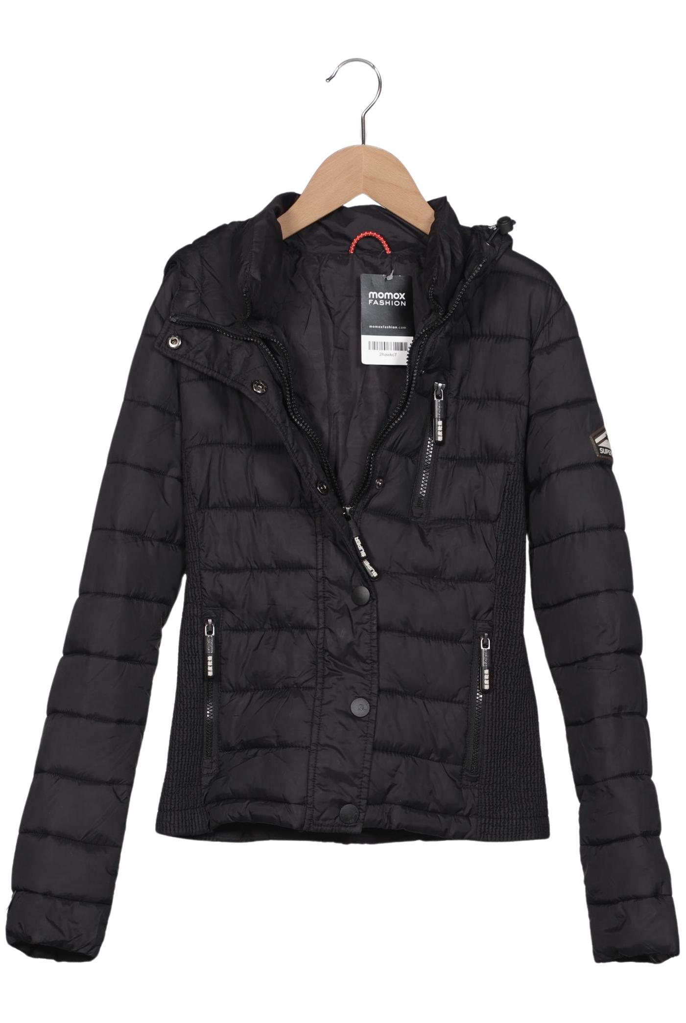 

Superdry Damen Jacke, schwarz, Gr. 36