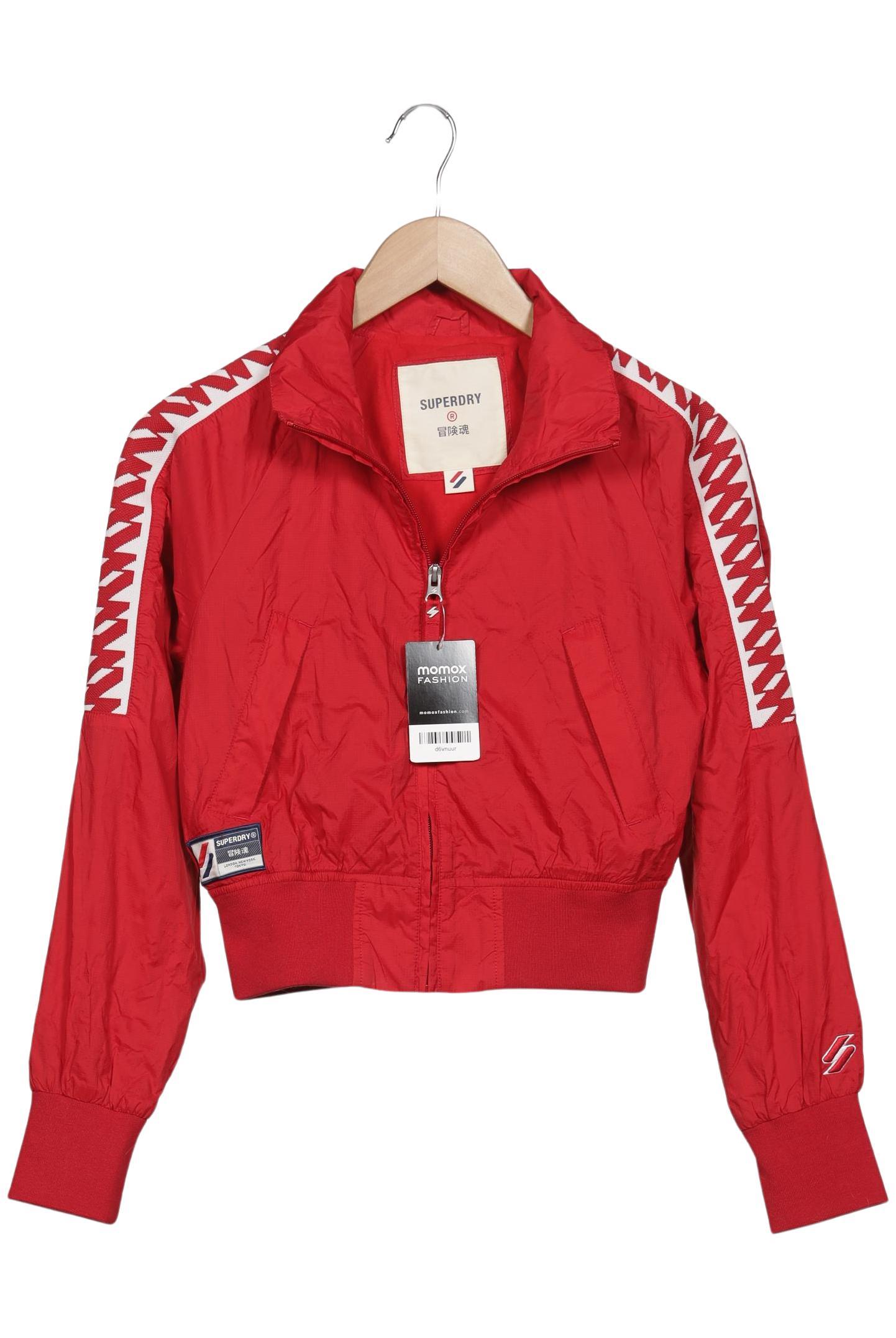 

Superdry Damen Jacke, rot, Gr. 36