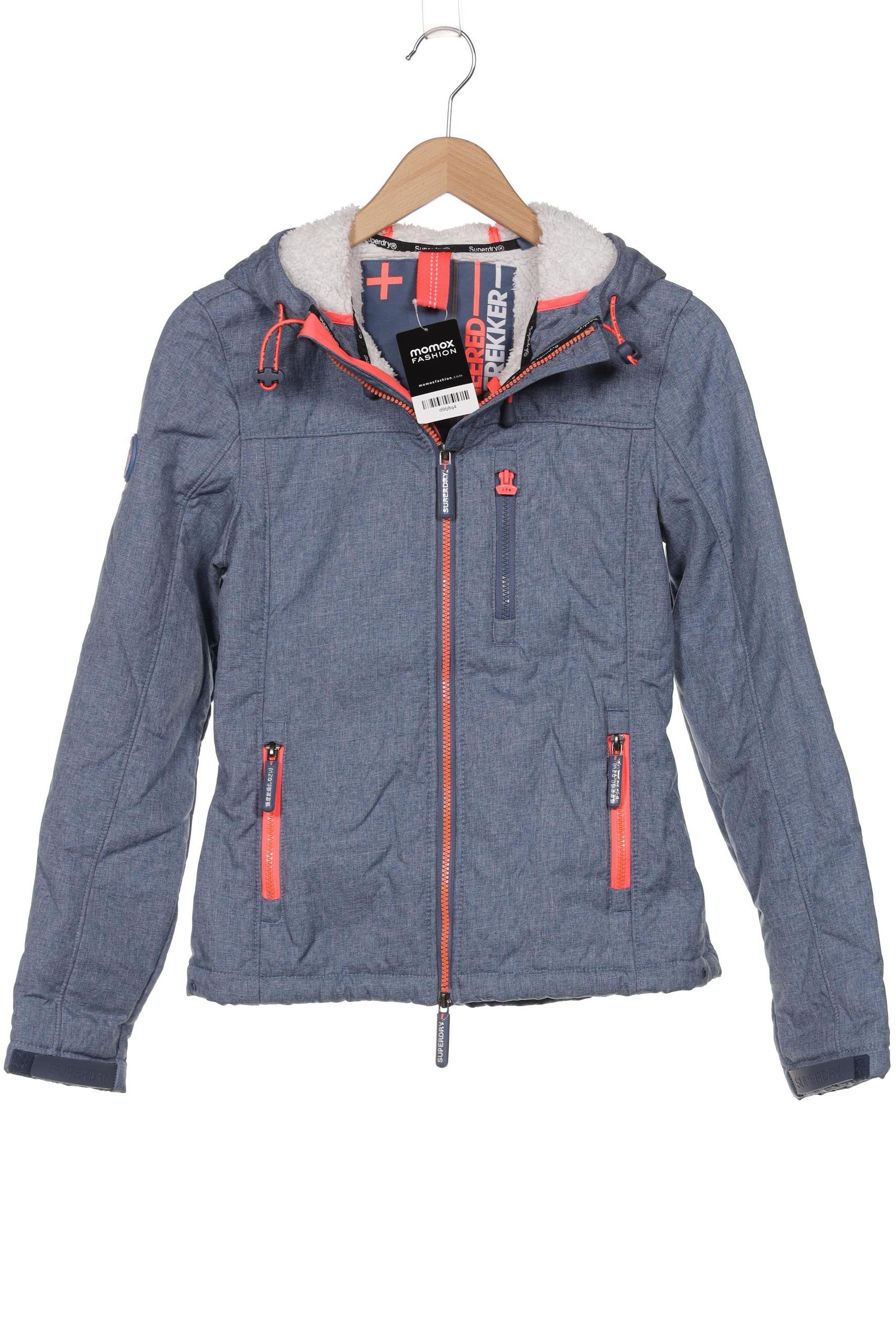 

Superdry Damen Jacke, blau, Gr. 34