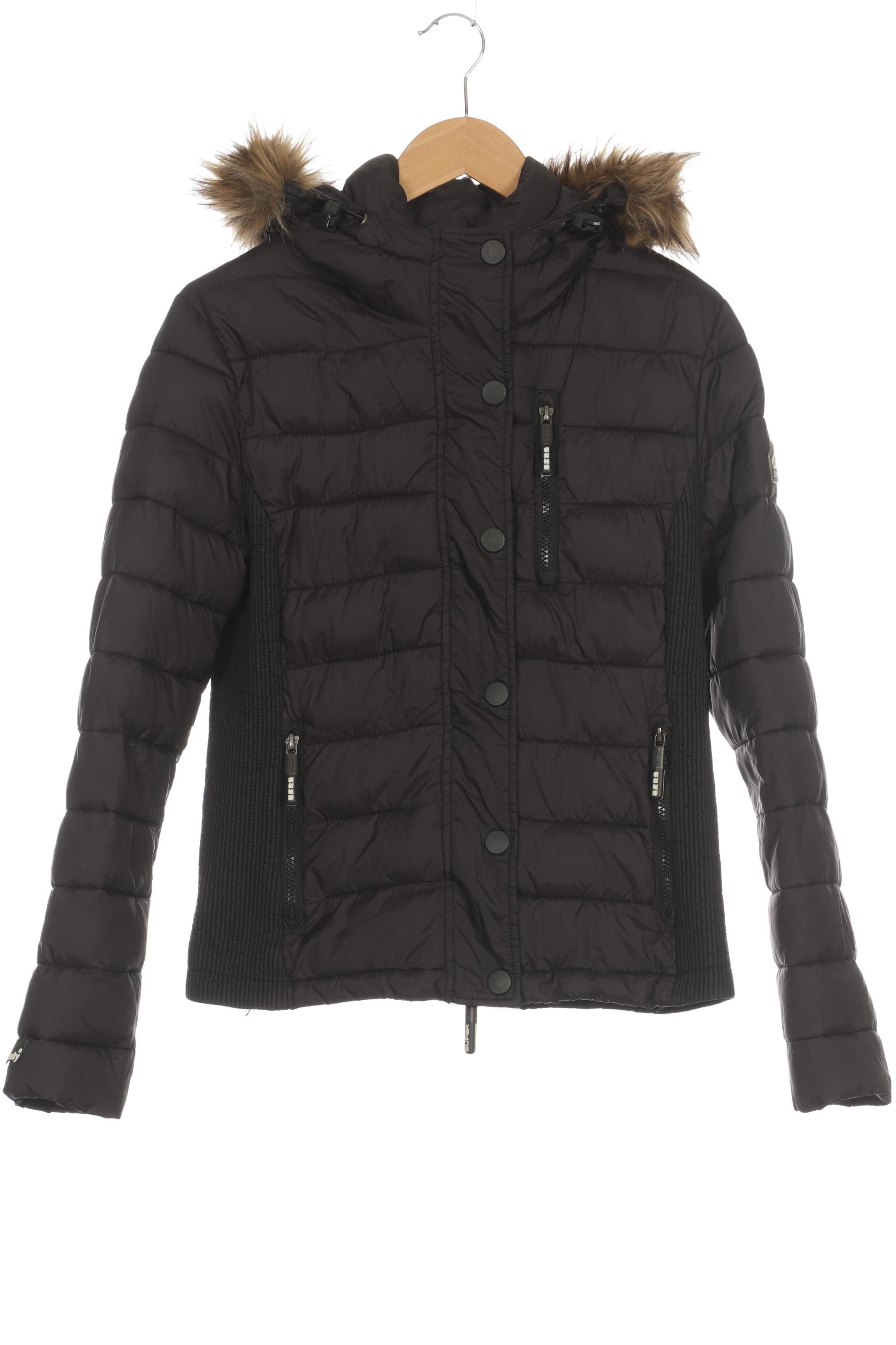 

Superdry Damen Jacke, schwarz, Gr.